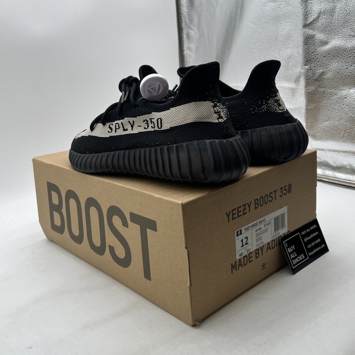 Size 12 - adidas Yeezy Boost 350 V2 Low Oreo (BY1604)