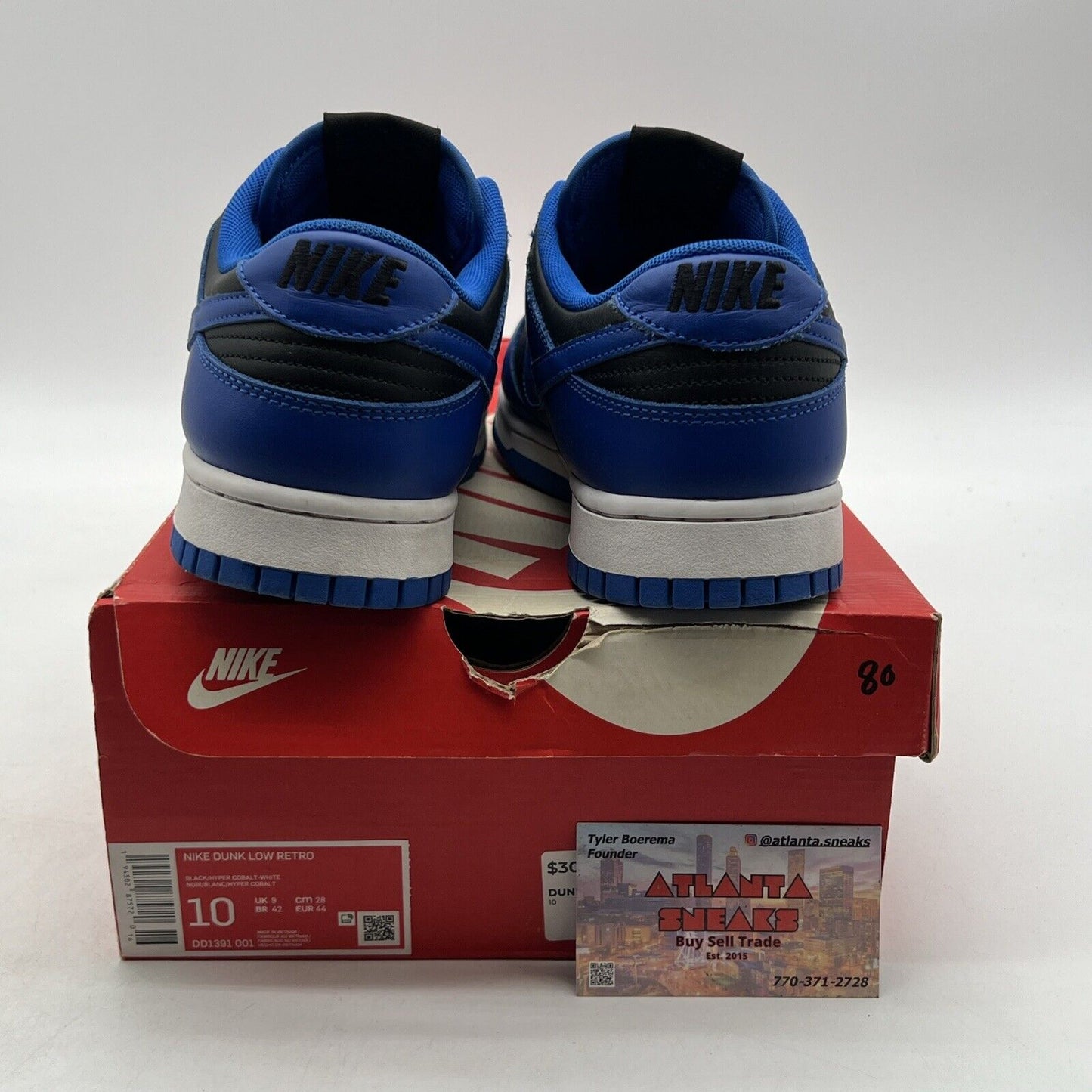 Size 10 - Nike Dunk Low Hyper Cobalt (DD1391-001)