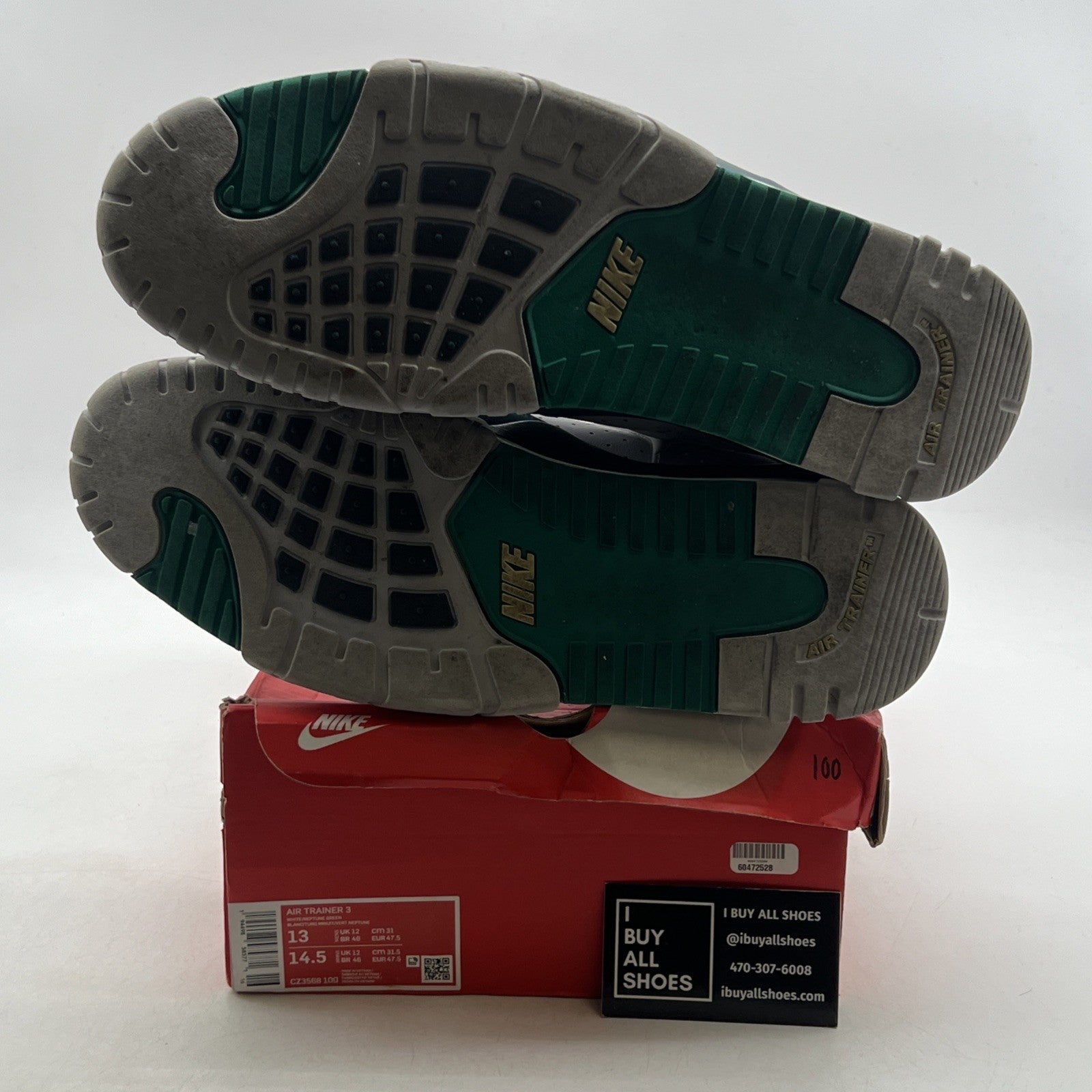 Size 13 - Nike Air Max Trainer 3 Midnight Turquoise (CZ3568-100)