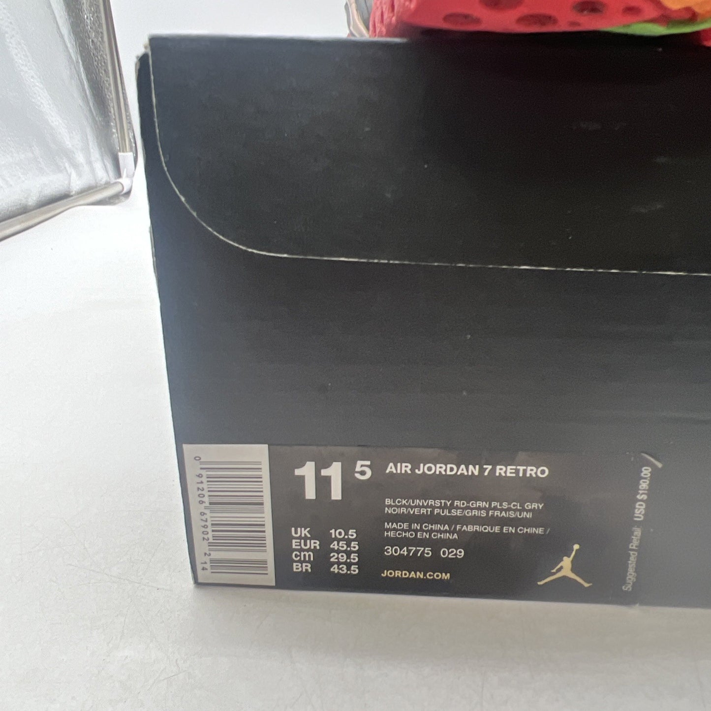 Size 11.5 - Air Jordan 7 Retro Marvin the Martian (304775-029)
