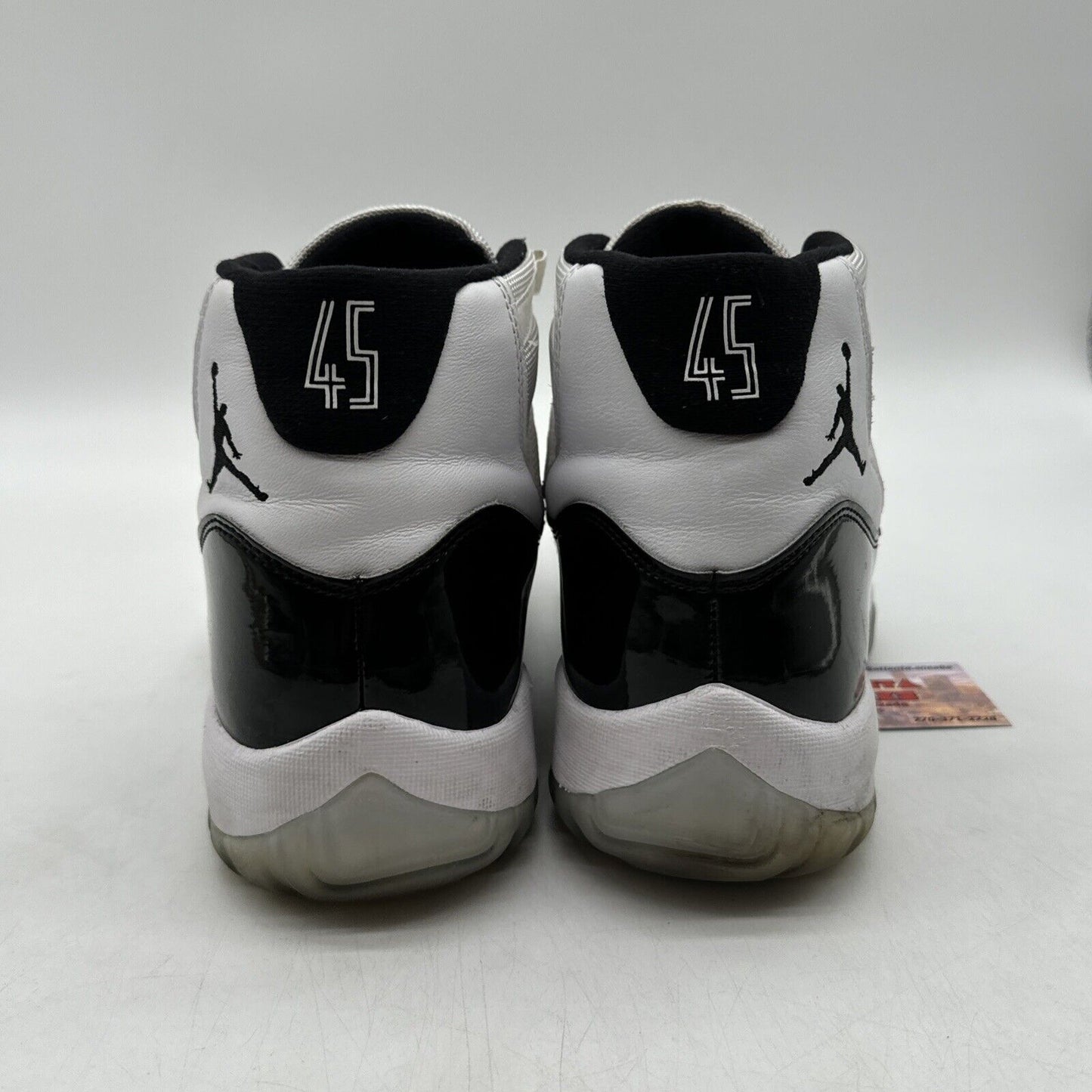 Size 13 - Jordan 11 Retro High Concord 2018 Black White Icy Sole Patent Leather