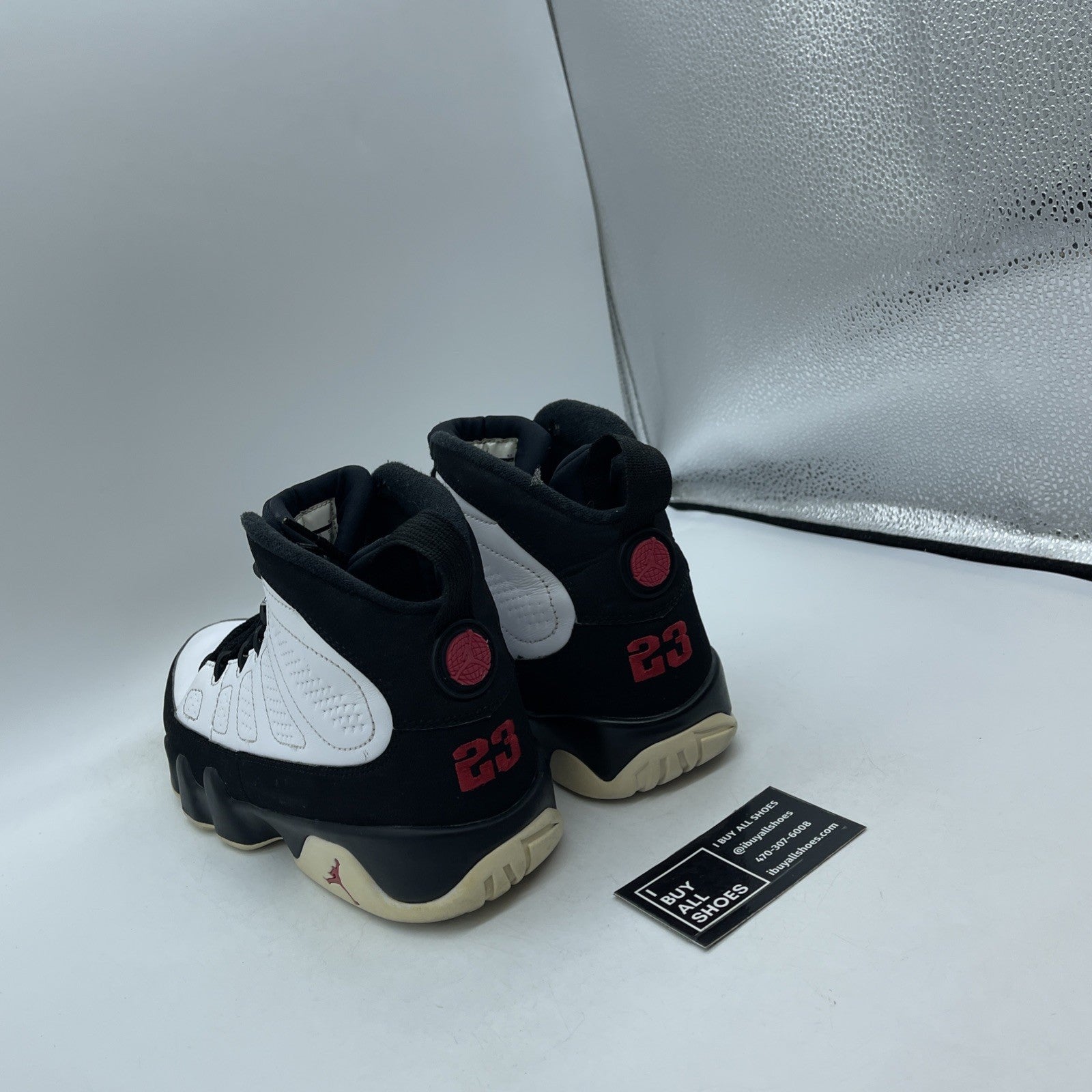Size 10 - Air Jordan 9 Retro space jam 2016 (302370-112)