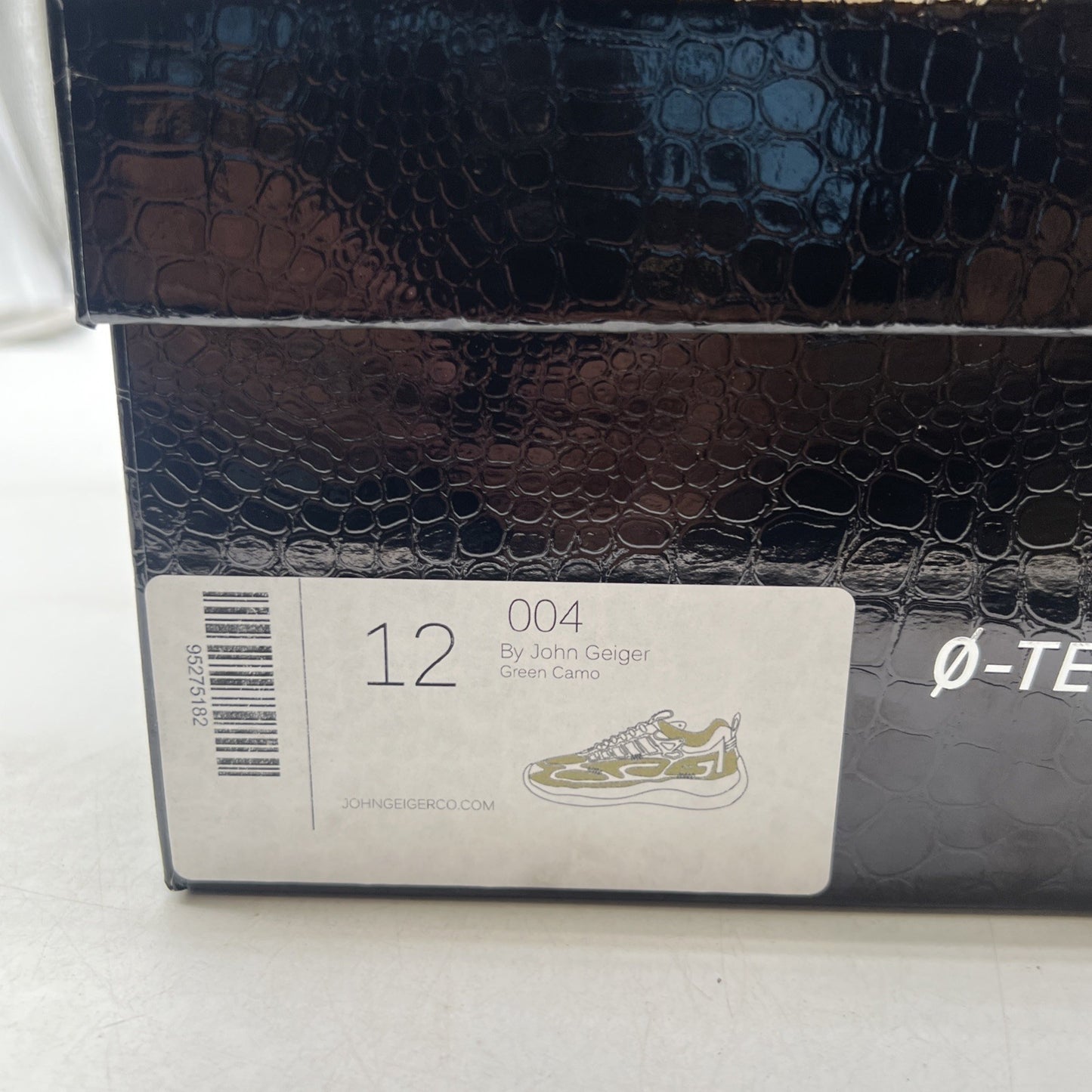Size 12 - John Geiger 004 Beige Camo FRIENDS FAMILY