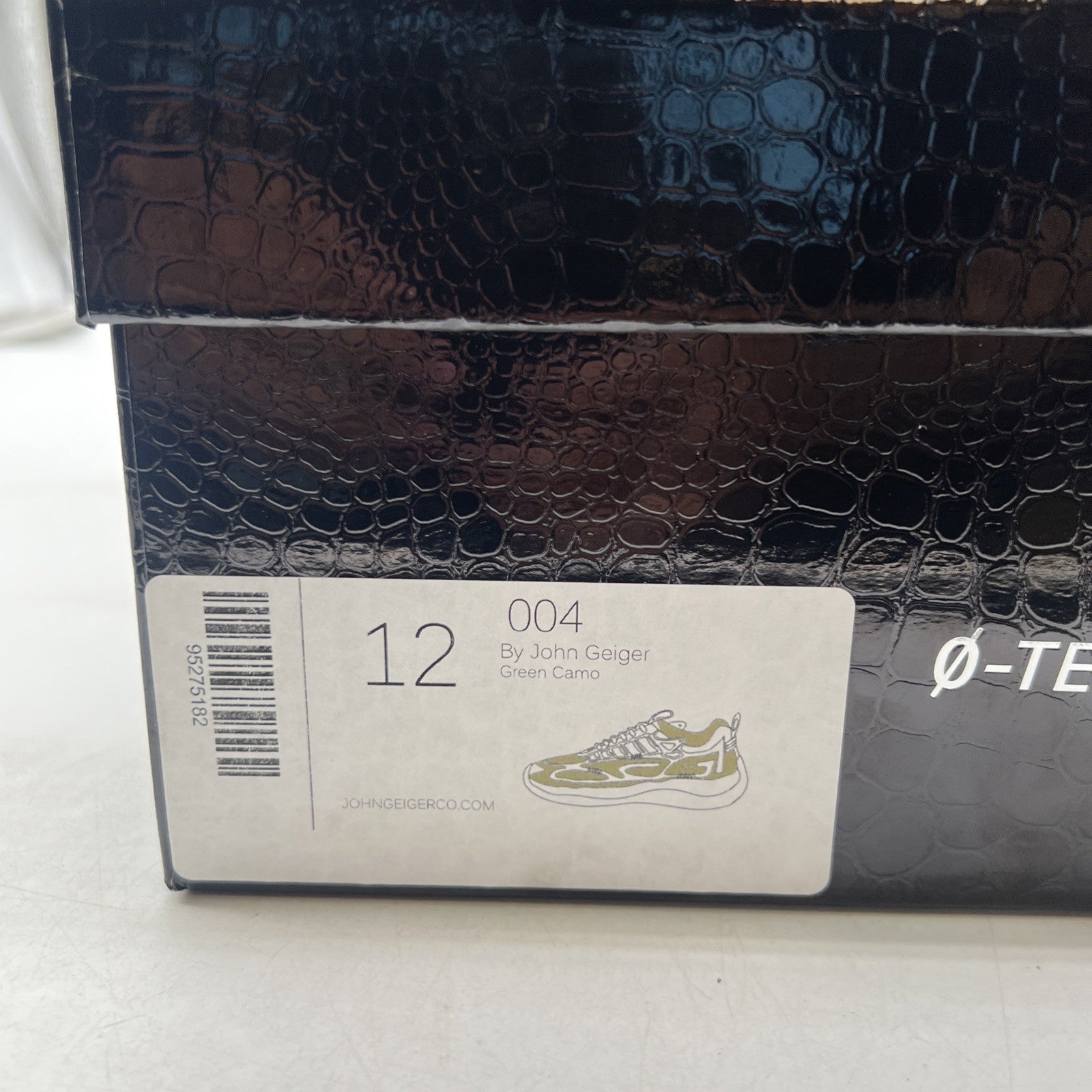 Size 12 - John Geiger 004 Beige Camo FRIENDS FAMILY