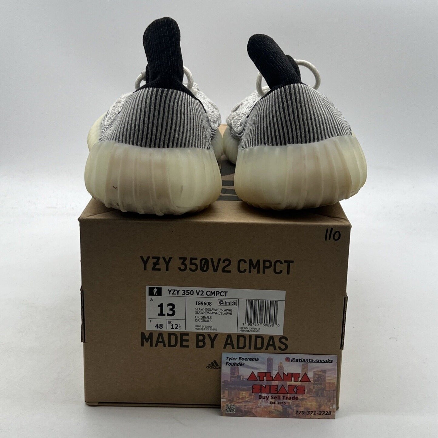 Size 13 - adidas Yeezy Boost 350 V2 CMPCT Panda (IG9608)