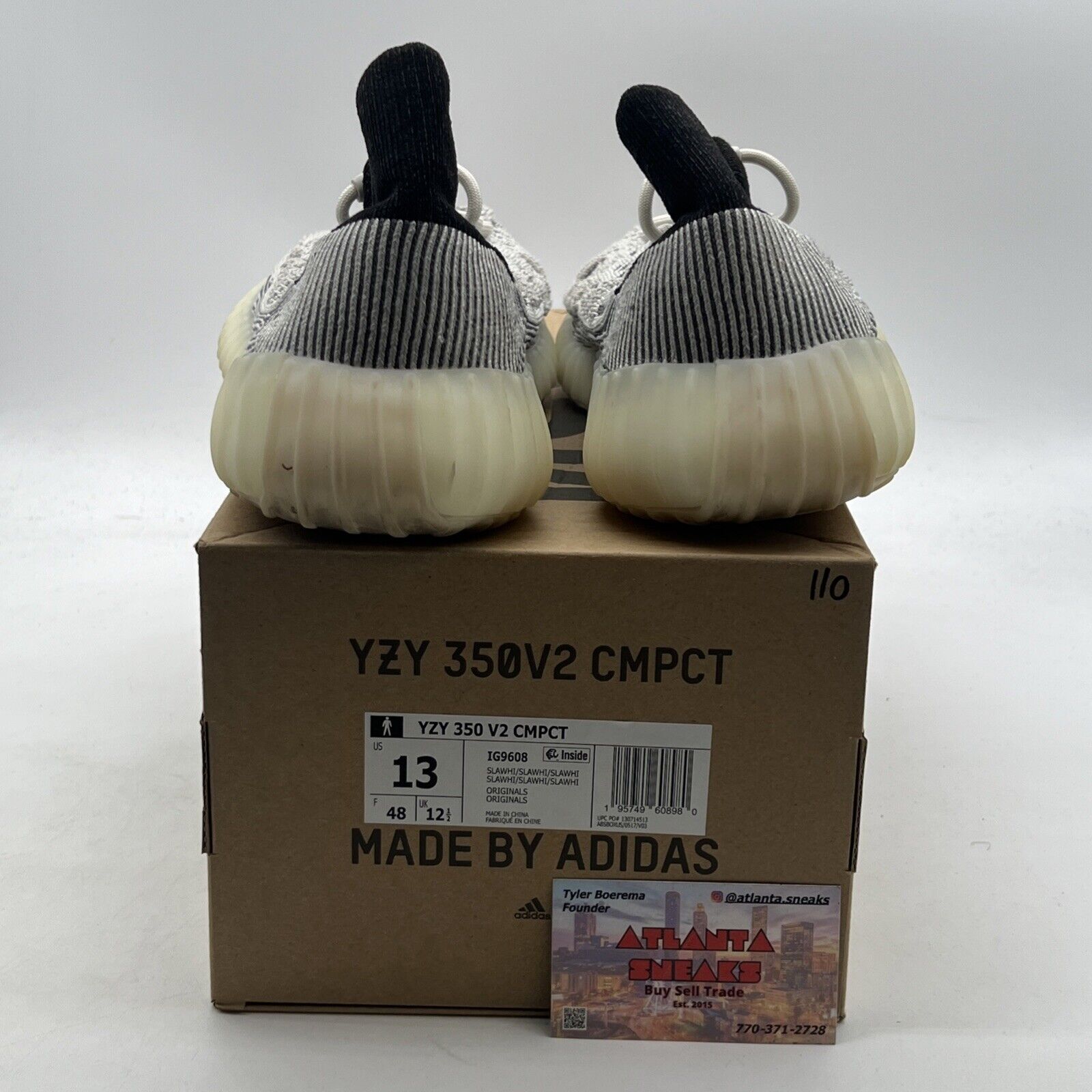 Size 13 - adidas Yeezy Boost 350 V2 CMPCT Panda (IG9608)