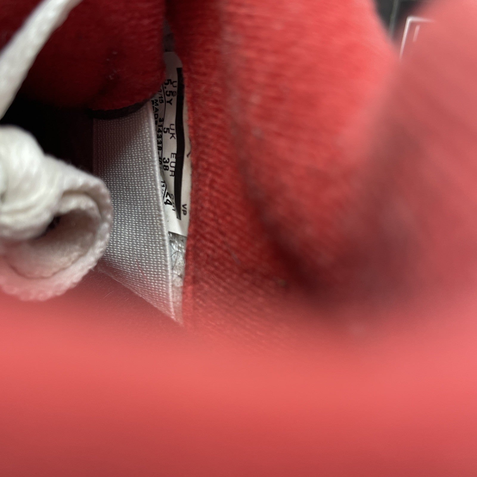 Size 5.5Y - Air Jordan 5 Retro 2016 Low Fire Red (314338-101)