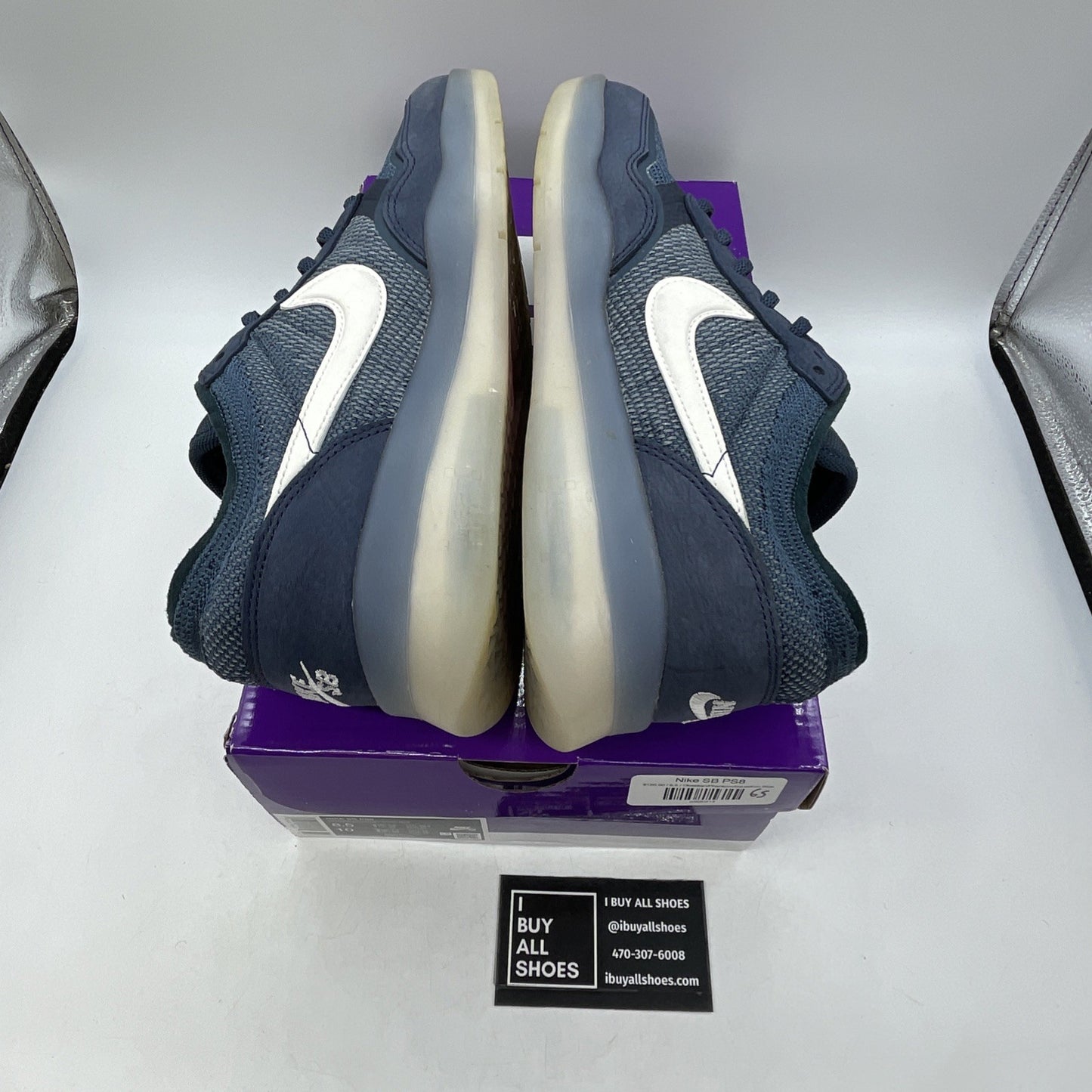 Size 8.5 - Nike PS8 SB Obsidian (FV8493-400)