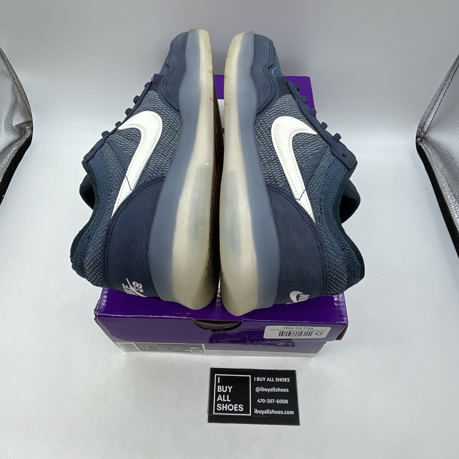 Size 8.5 - Nike PS8 SB Obsidian (FV8493-400)