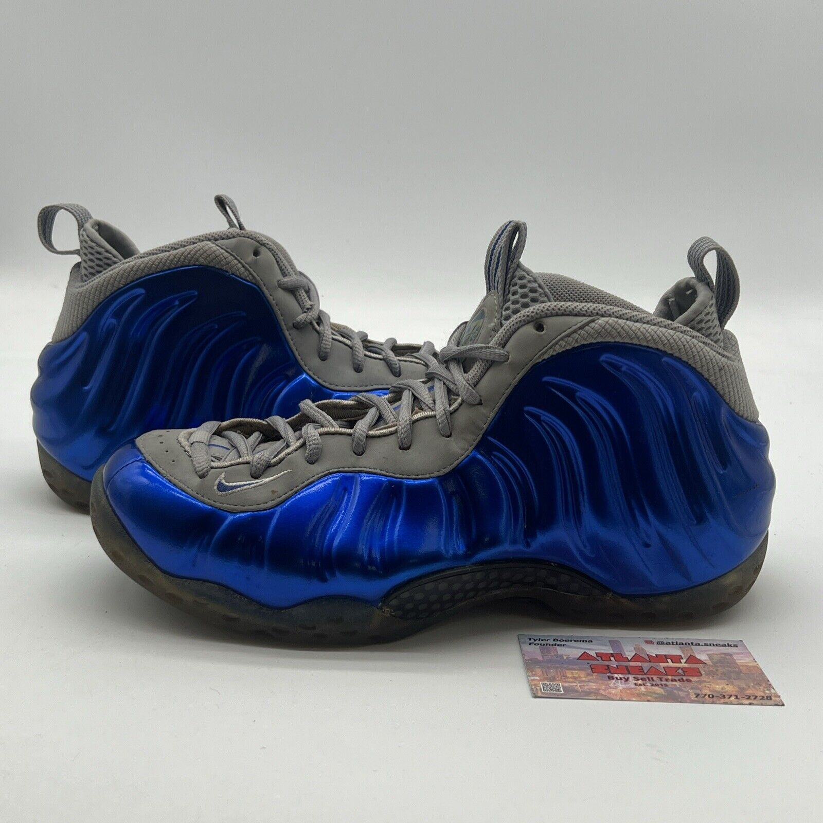 Size 8 - Nike Air Foamposite One Sport Royal 2013 (314996-401)