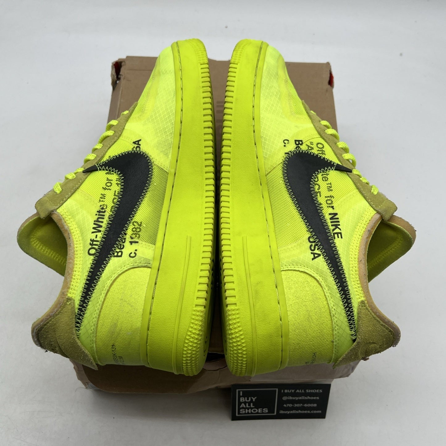 Size 11 - Nike Off-White x Air Force 1 Low Volt (AO4606-700)