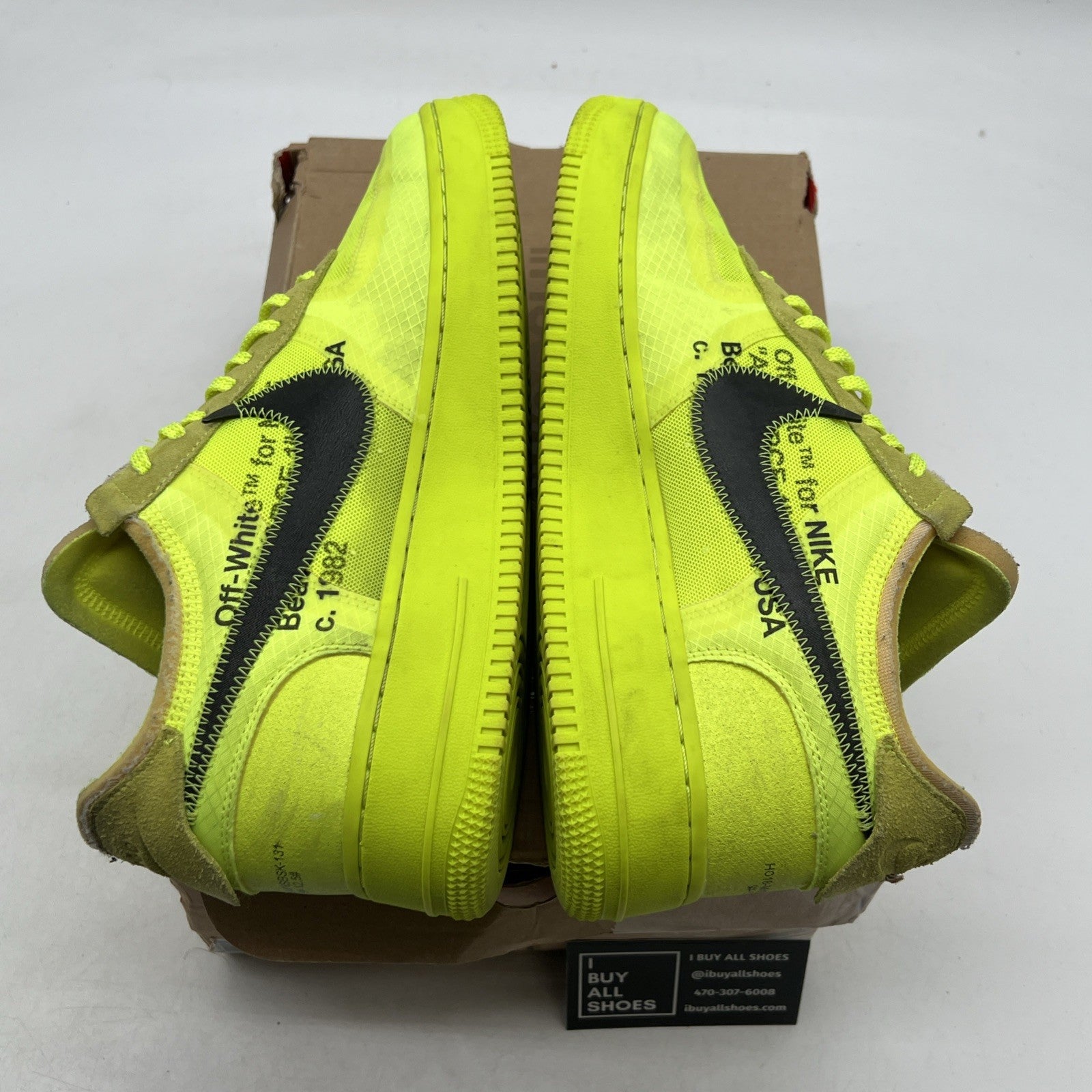 Size 11 - Nike Off-White x Air Force 1 Low Volt (AO4606-700)