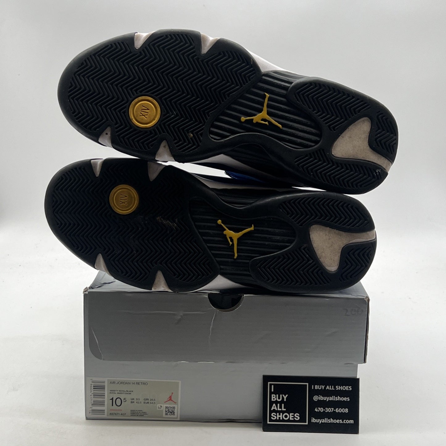 Size 10.5 - Air Jordan 14 Retro Laney (487471-407)