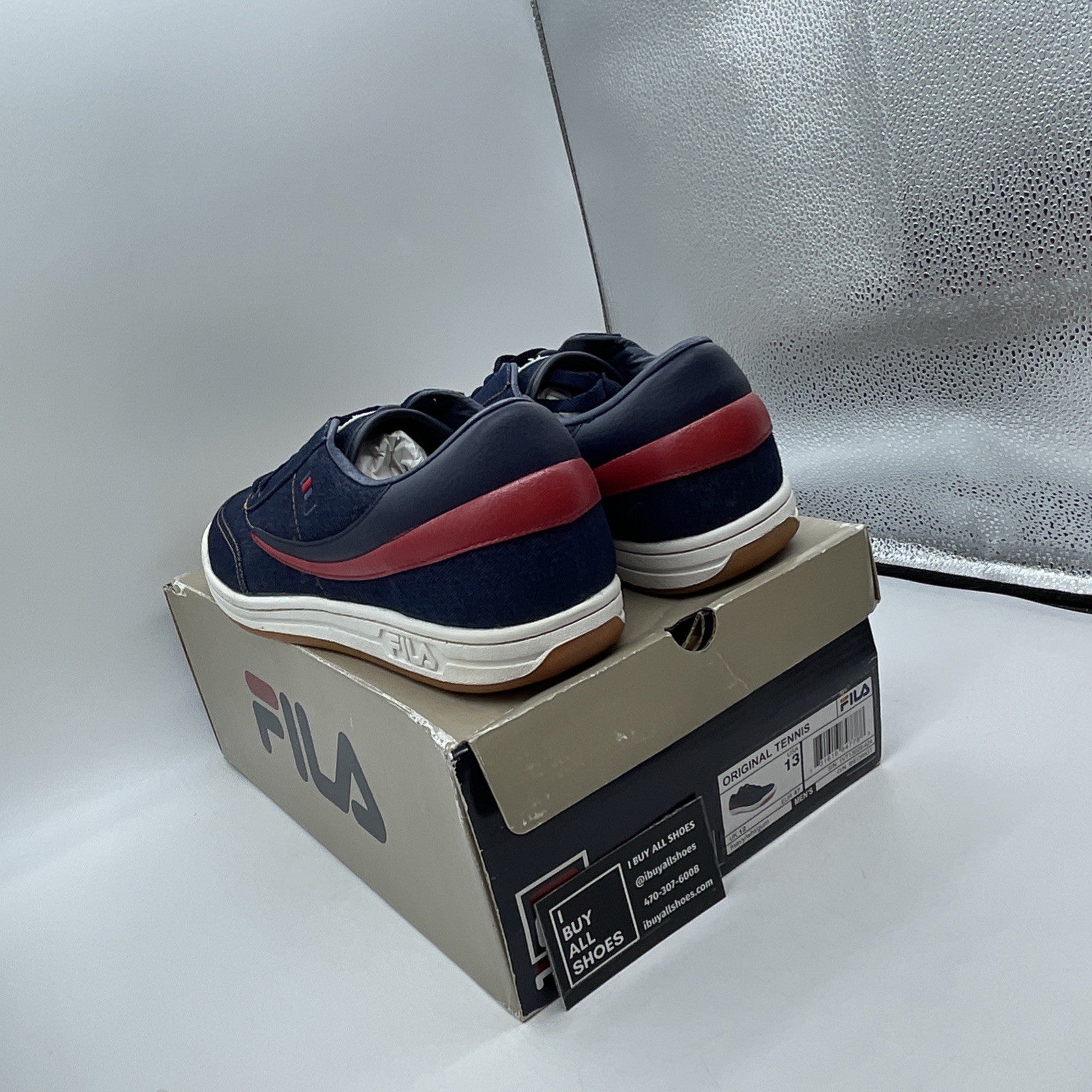 Size 13 - Fila X Mayor X FLuD Denim Sneaker OG Suede (1VT13028-424)