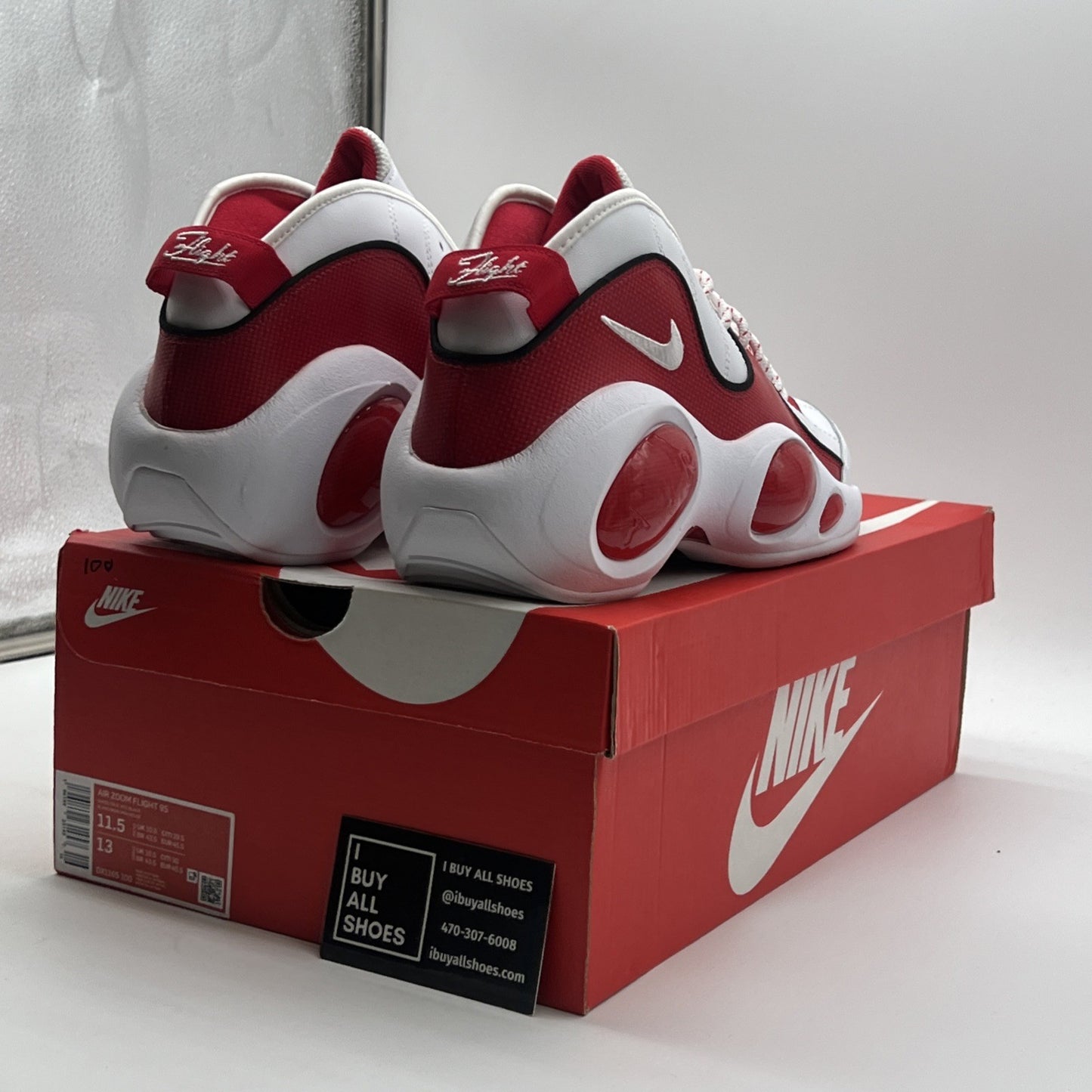Size 11.5 - Nike Air Zoom Flight 95 2023 True Red (DX1165-100)
