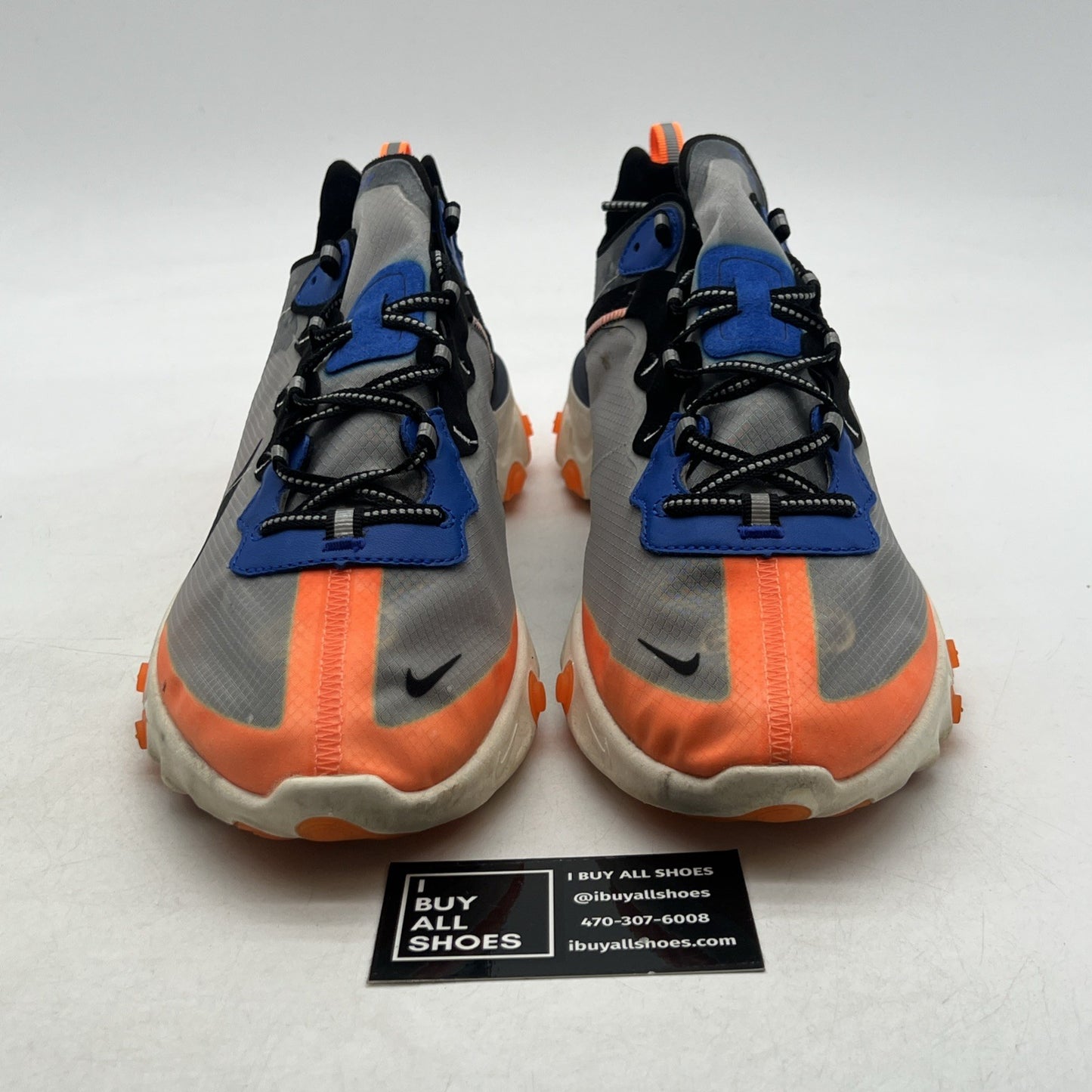 Size 13 - Nike React Element 87 Total Orange (AQ1090-004)