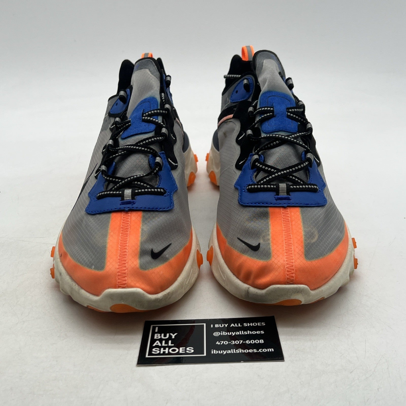 Size 13 - Nike React Element 87 Total Orange (AQ1090-004)