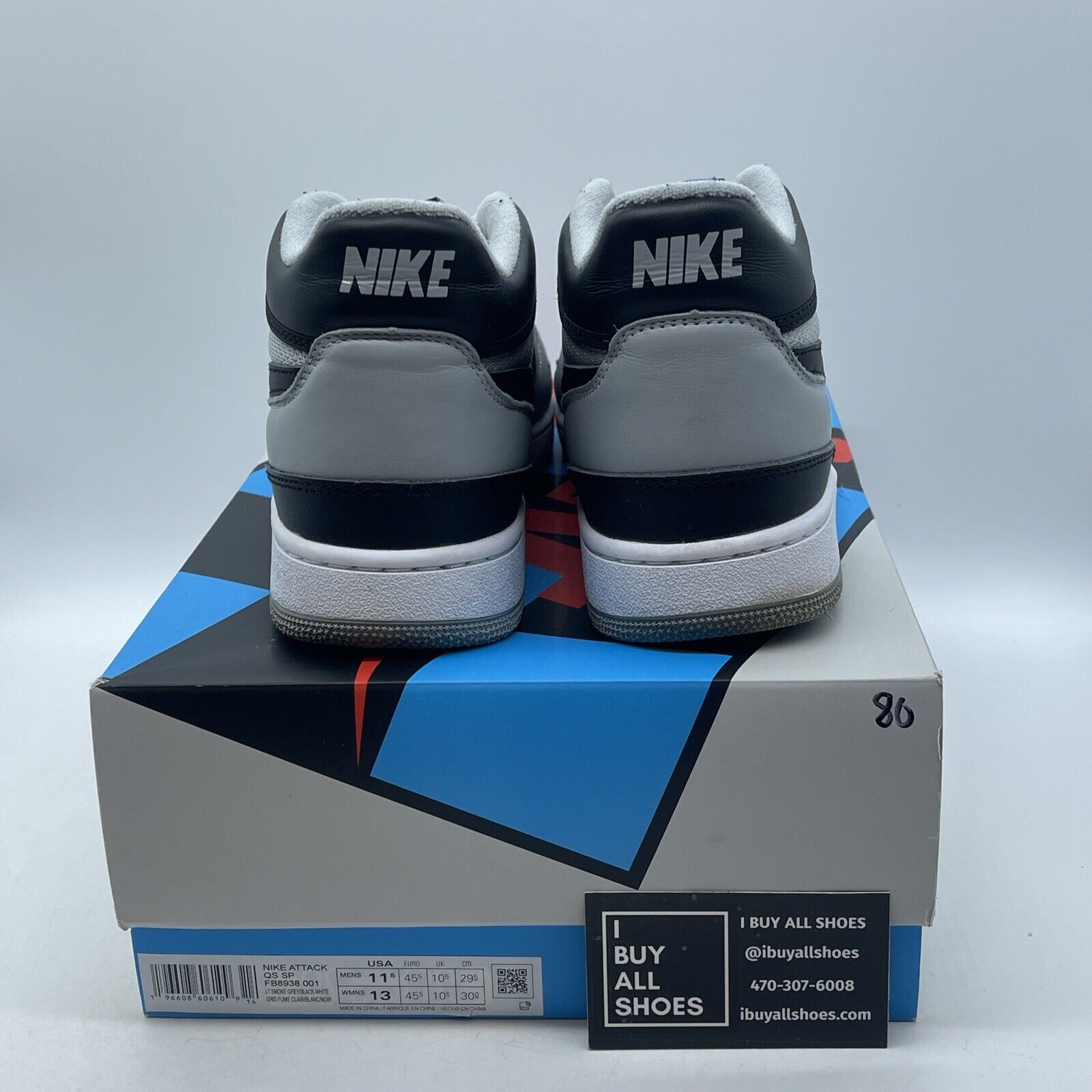 Size 11.5 - Nike Mac Attack QS SP OG 2023 Light Smoke Grey (FB8938-001)