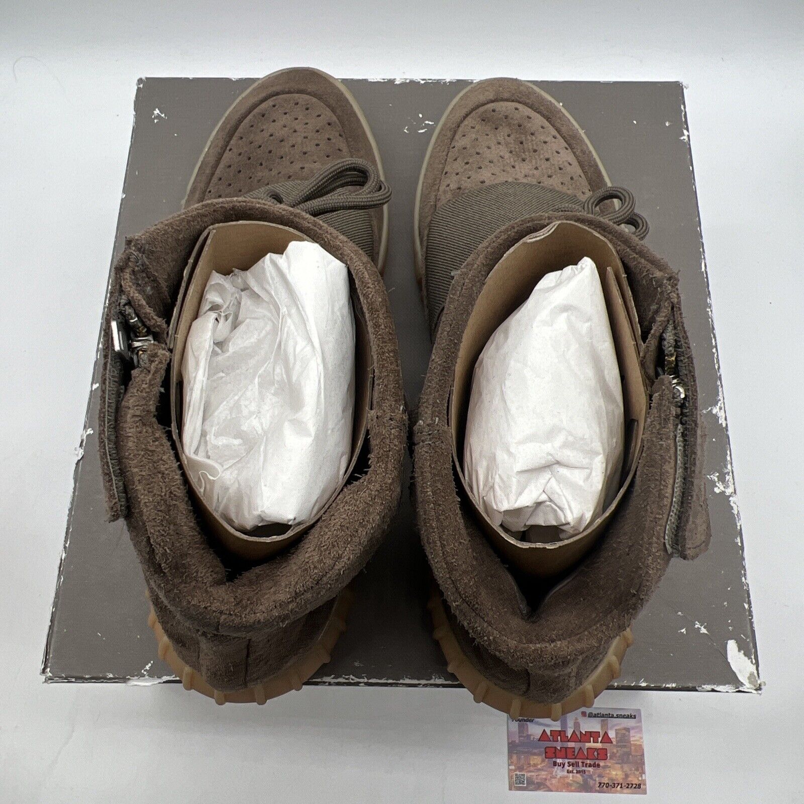 Size 12 - adidas Yeezy Boost 750 Chocolate Suede Gum Brown (BY2456)