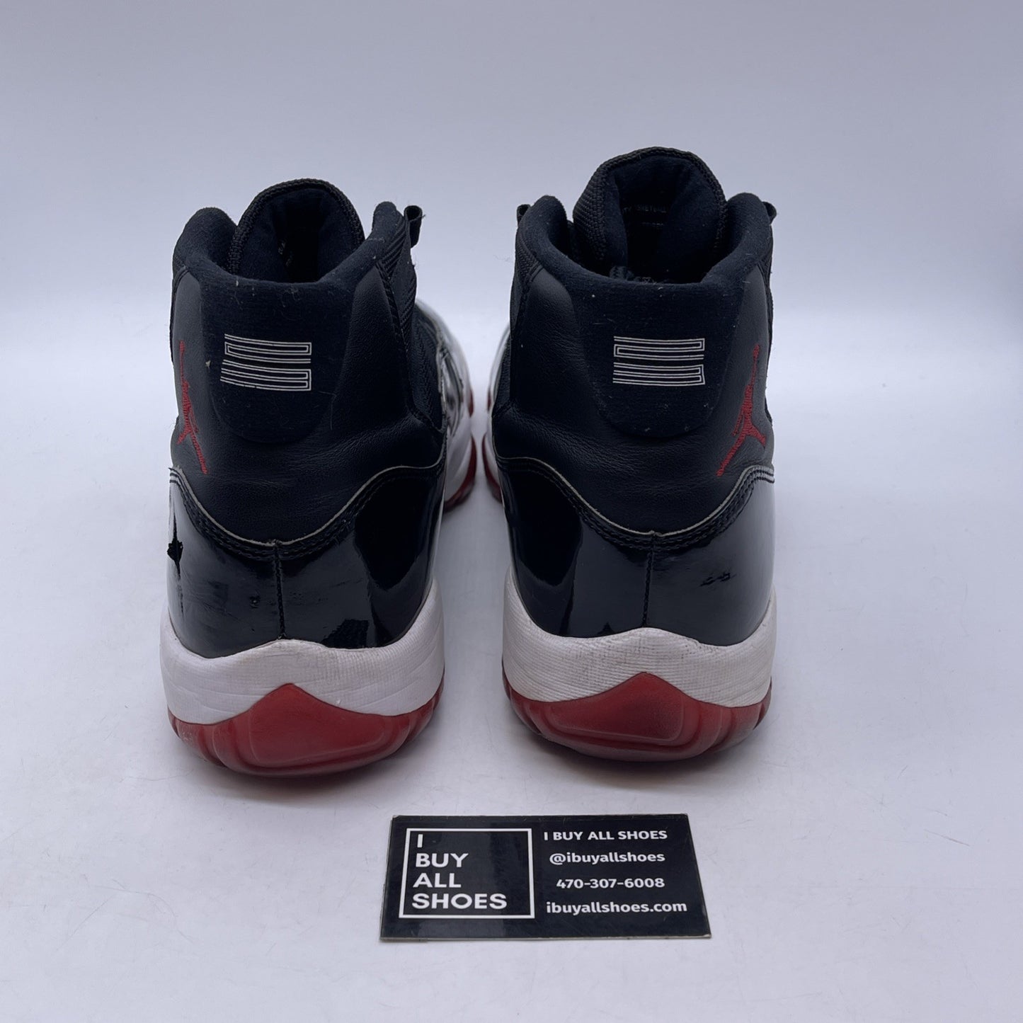 Size 11.5 - Jordan 11 Retro High Bred Black Suede Leather (378037-061)