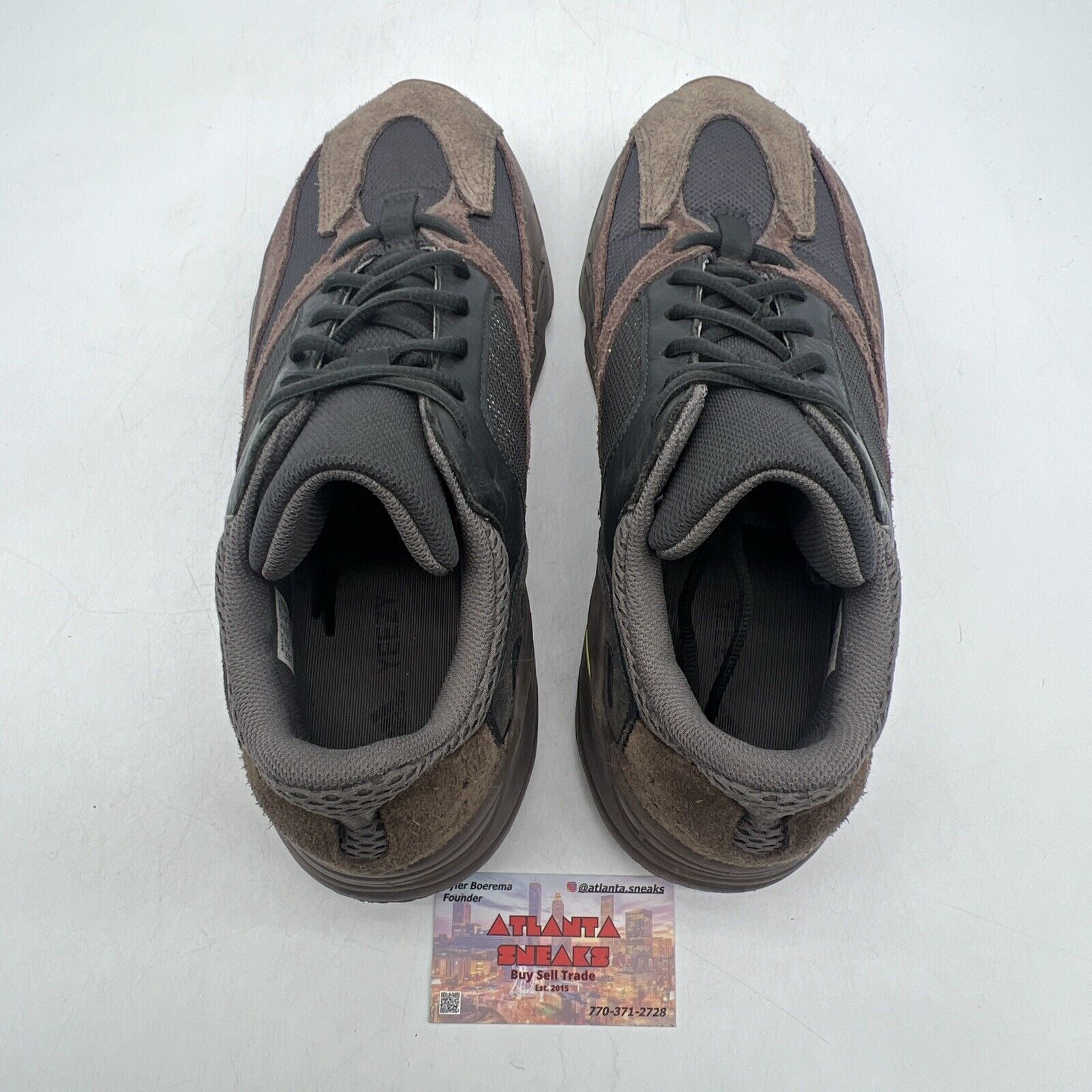 Size 11 - adidas Yeezy Boost 700 V1 Mauve Brown Black Suede (EE9614)