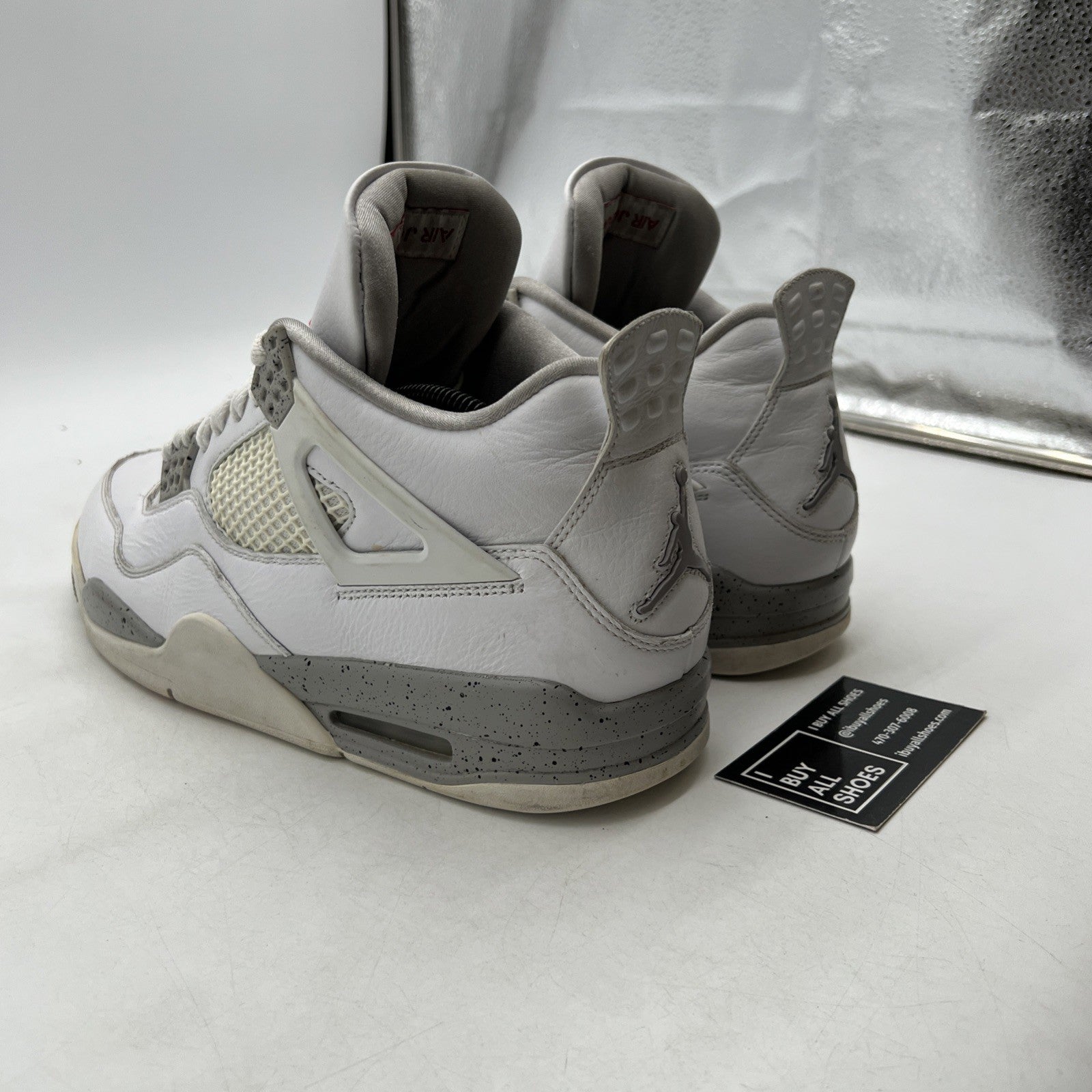 Size 10 - Air Jordan 4 Retro Mid White Oreo (CT8527-100)