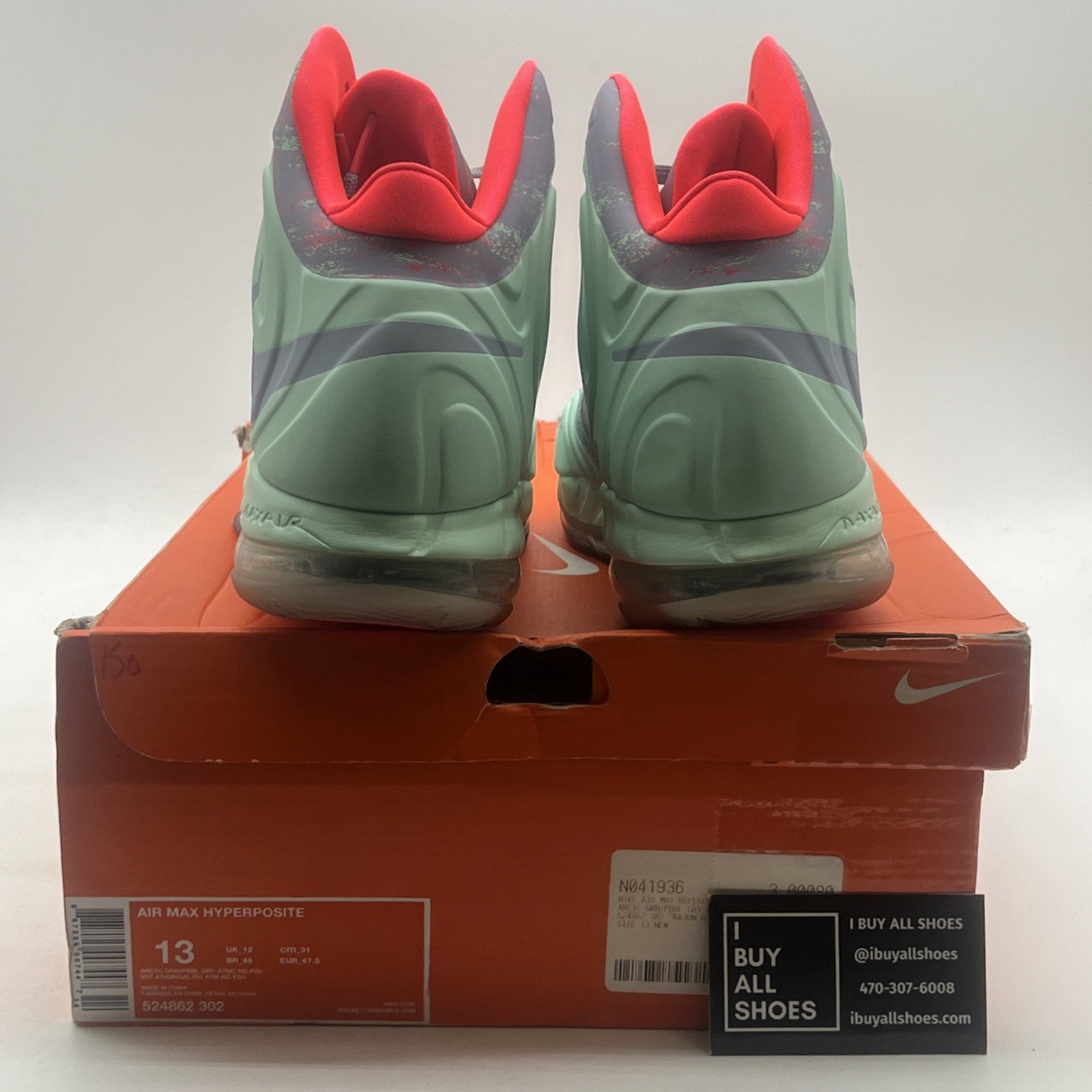 Size 13 - Nike Air Max Hyperposite Rajon Rondo (524862-302)