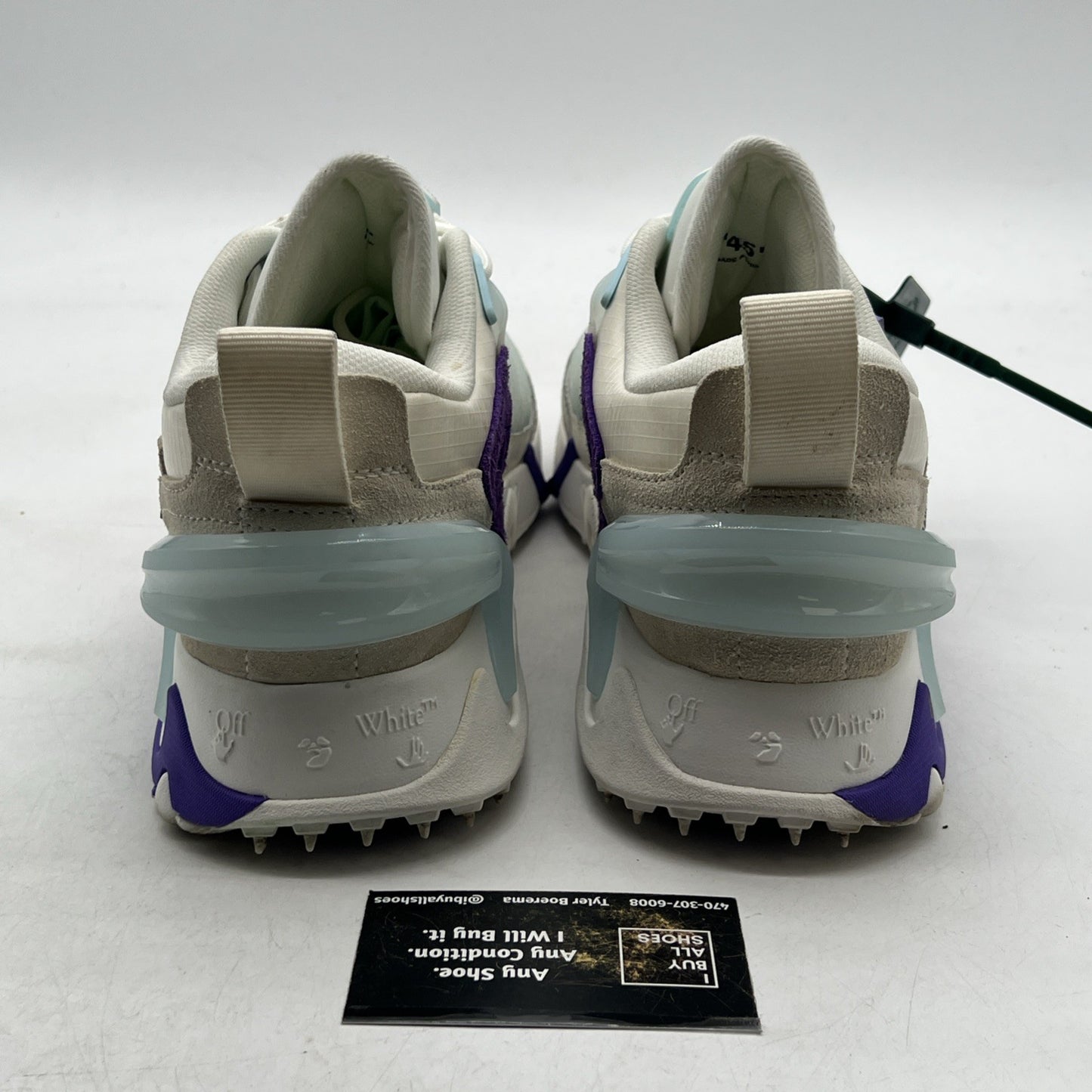 Size 45 - Off-White Odsy 2000 Men's Sneakers White Purple