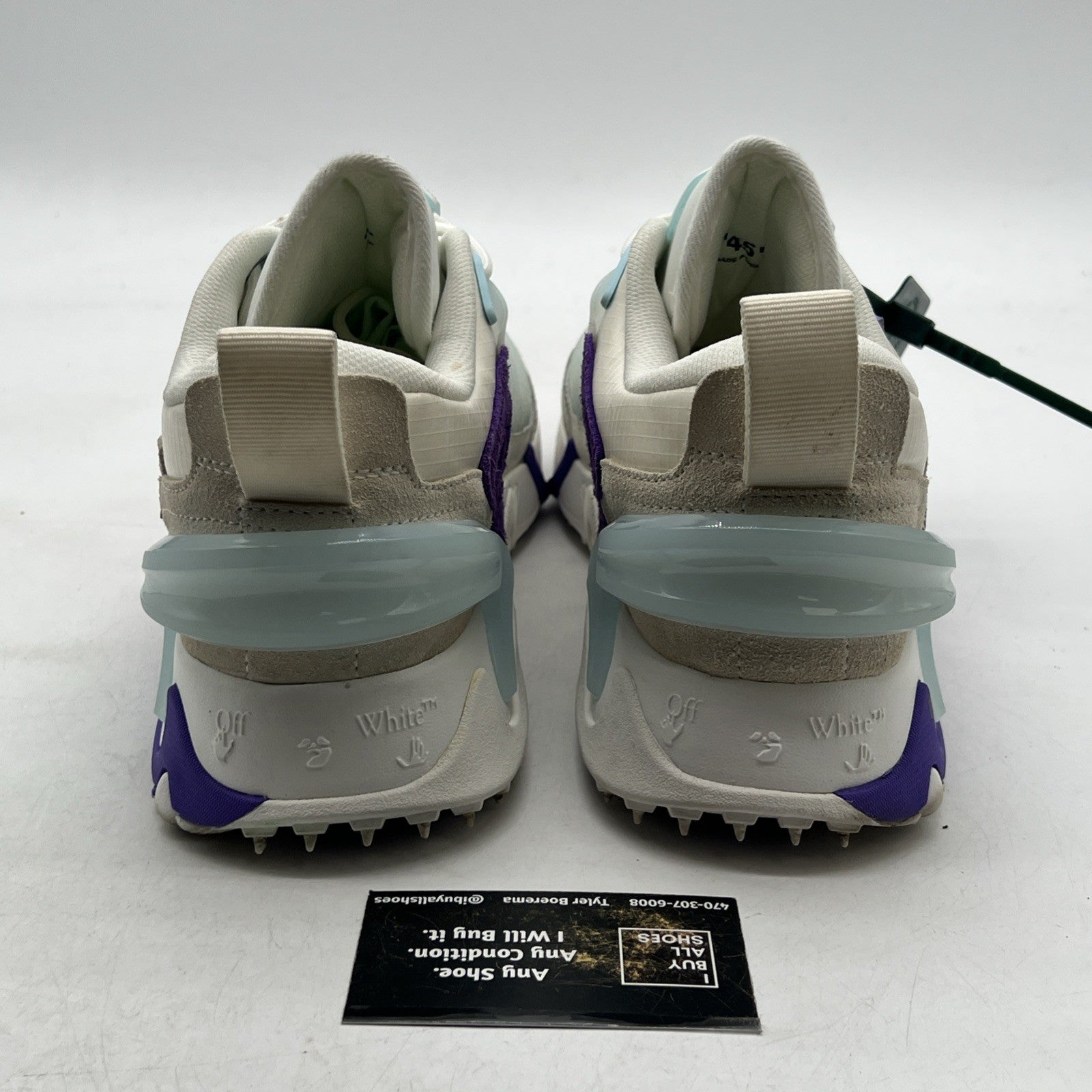 Size 45 - Off-White Odsy 2000 Men's Sneakers White Purple