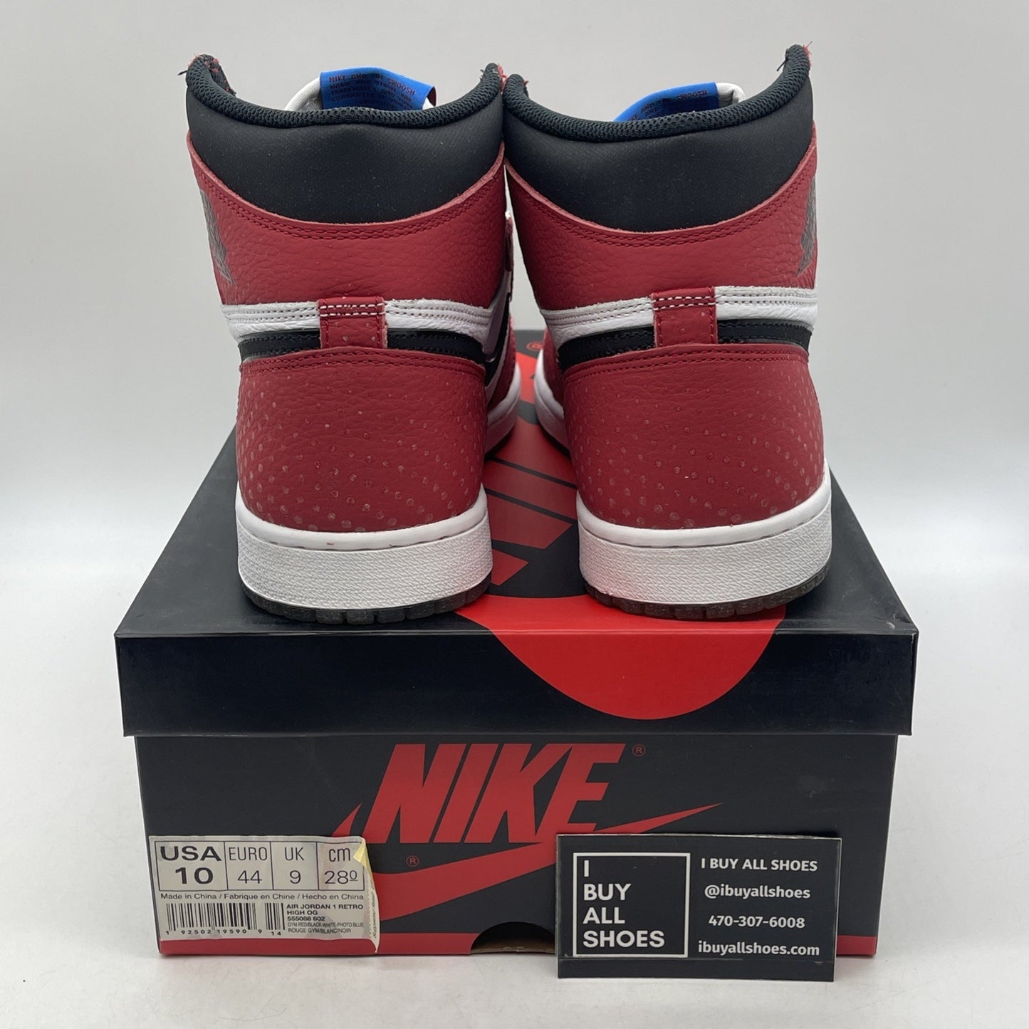Size 10 - Air Jordan 1 Retro OG Special Box x Marvel High Origin Story