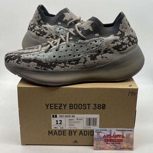 Size 12 - adidas Yeezy Boost 380 Stone Salt Grey Black (GZ0472)