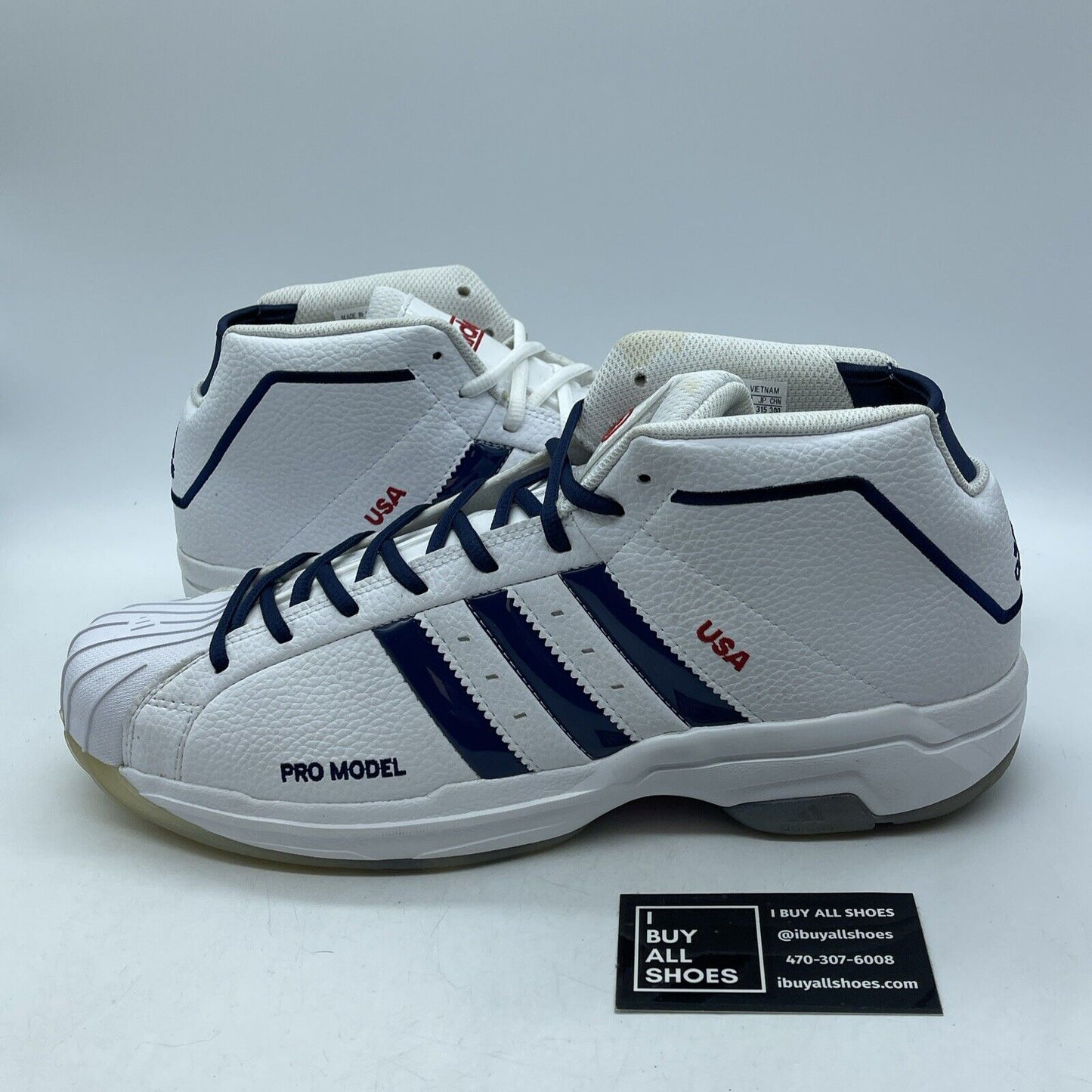 Size 13.5 - Adidas Pro Model 2G SMU USA Shoes Tokyo Olympics 2020 Unreleased