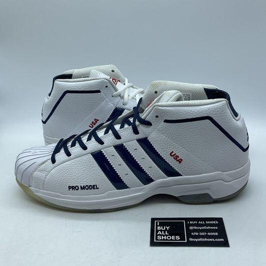 Size 13.5 - Adidas Pro Model 2G SMU USA Shoes Tokyo Olympics 2020 Unreleased