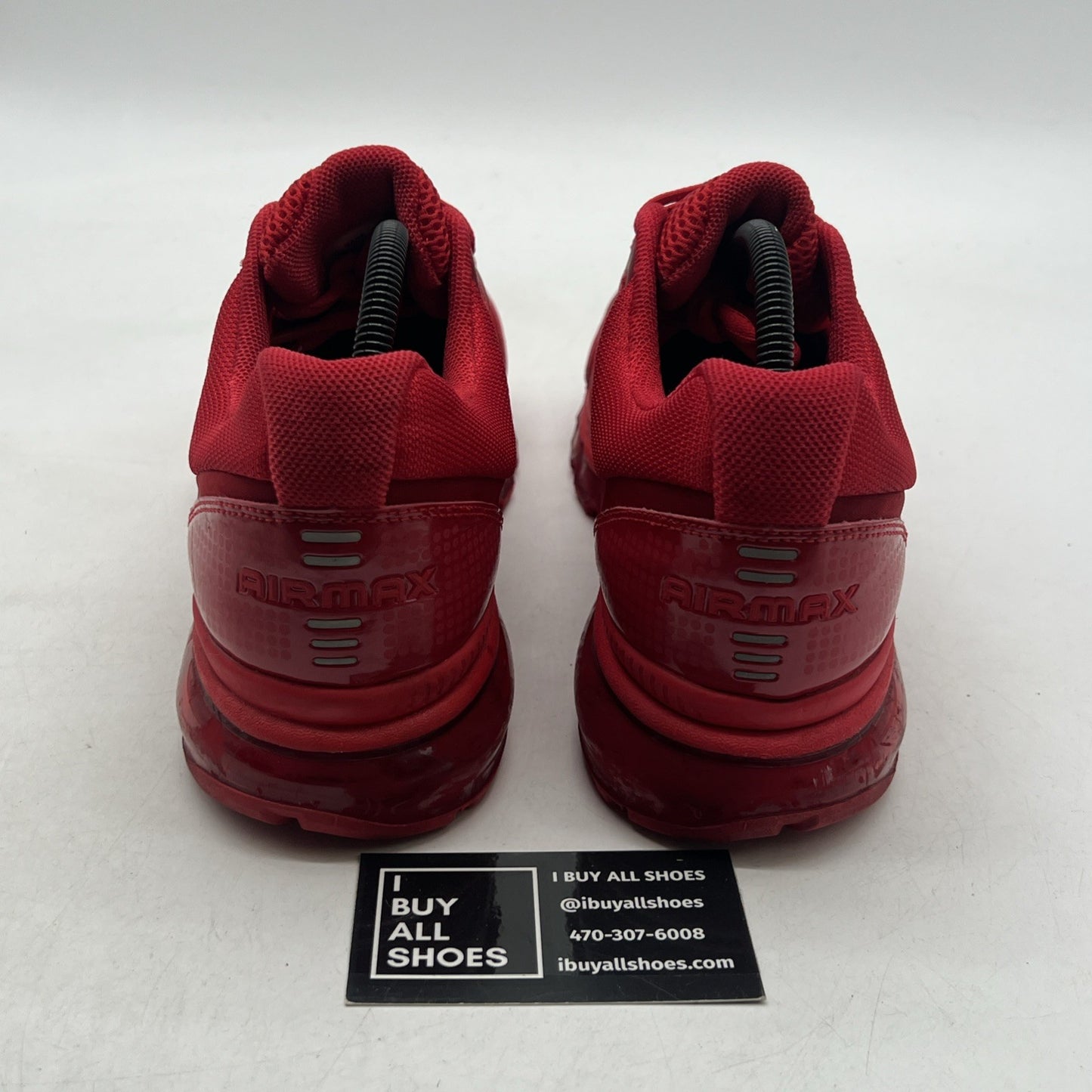 Size 9 - Nike Men's Air Max Plus 2009 (354744-600) Red Running Shoes Sneakers
