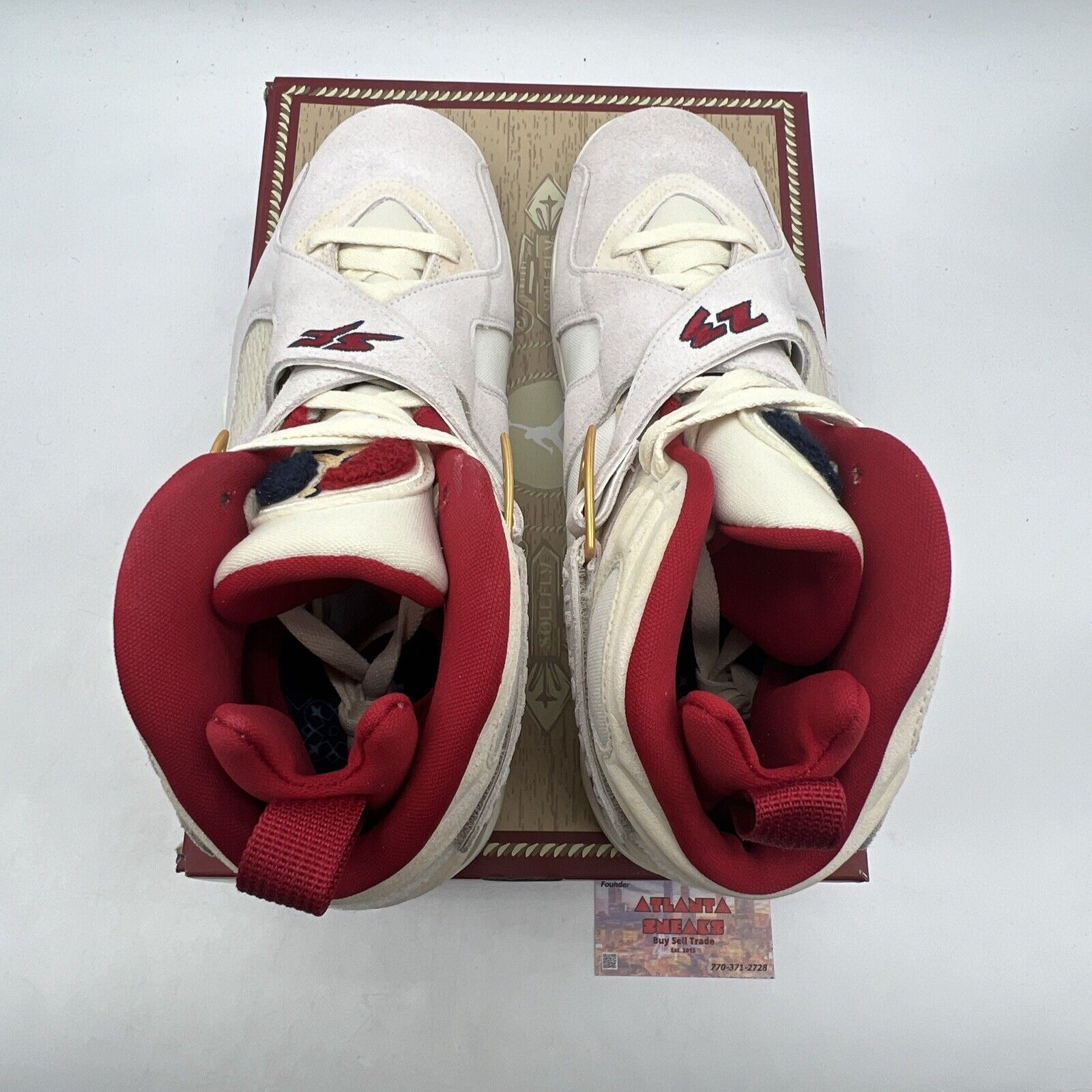 Size 11 Solefly x Air Jordan 8 SP (FJ2850-107) New In Box