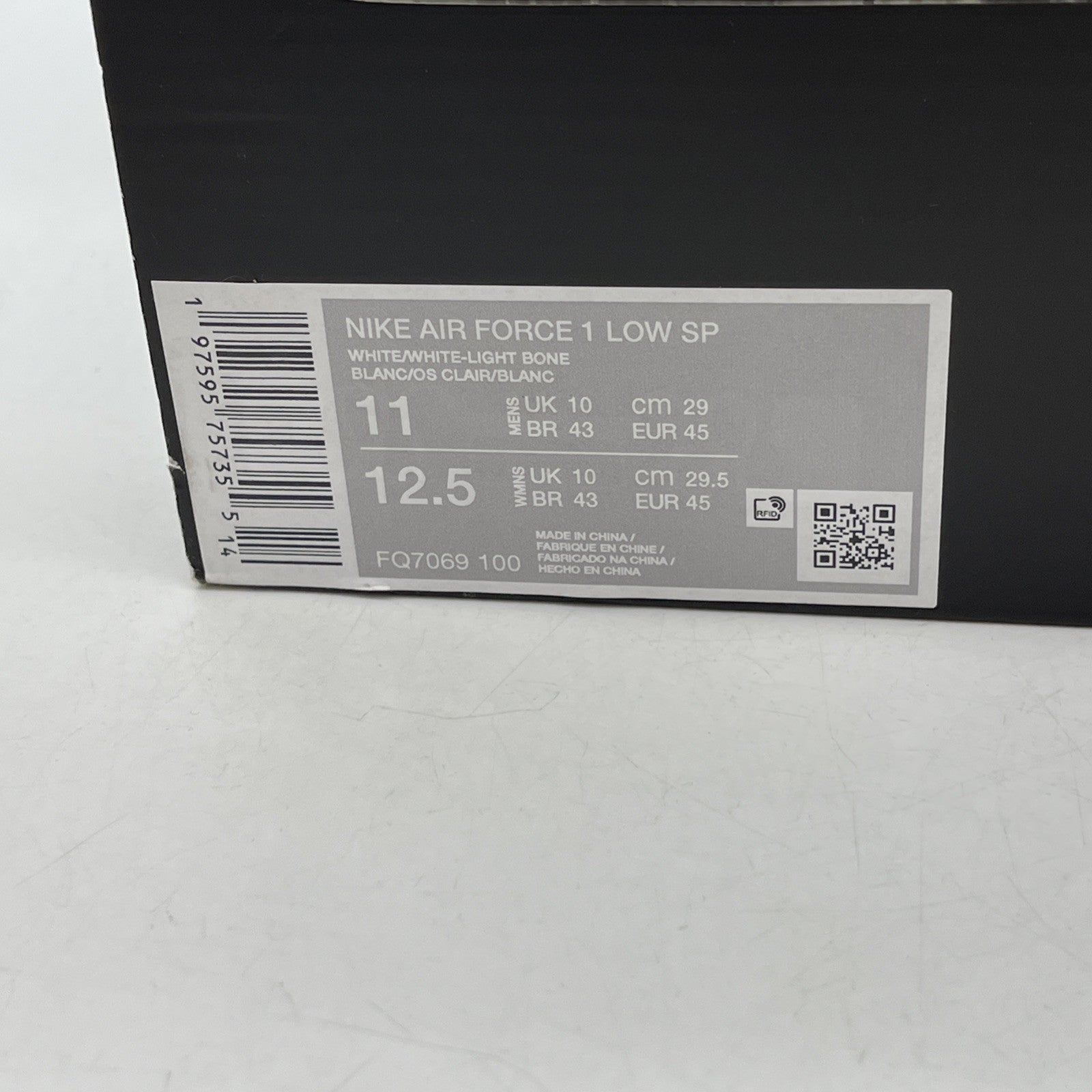 Size 11 - Nike Cactus Plant Flea Market x Air Force 1 Premium 2024 Low White