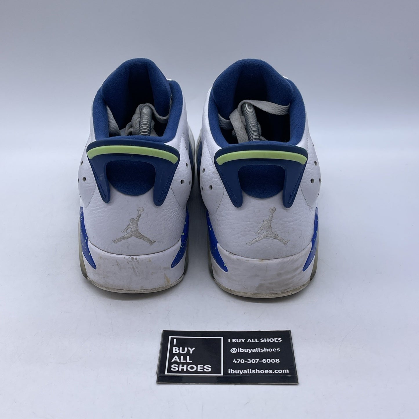 Size 10 - Air Jordan 6 Low Ghost Green (304401-106)