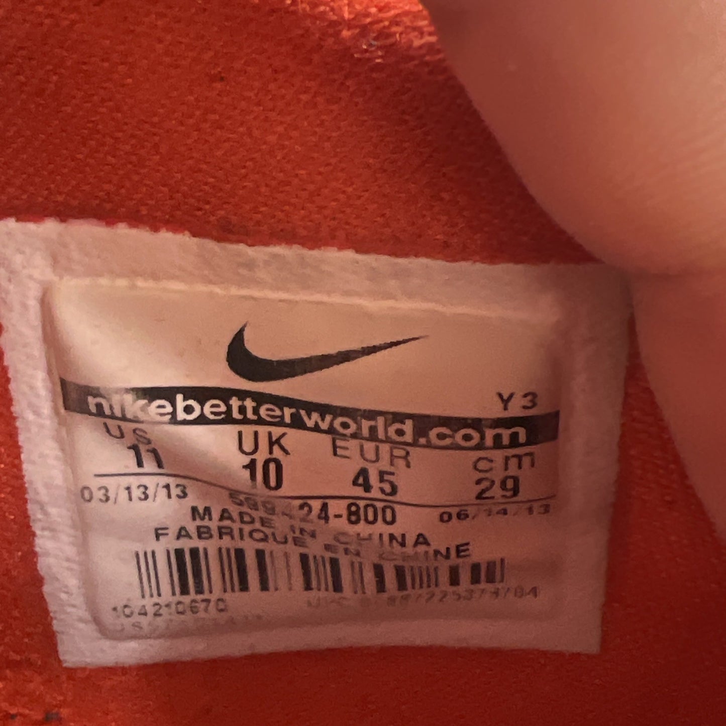 Size 11 - Nike KD 6 NYC 66 - (599424-800)