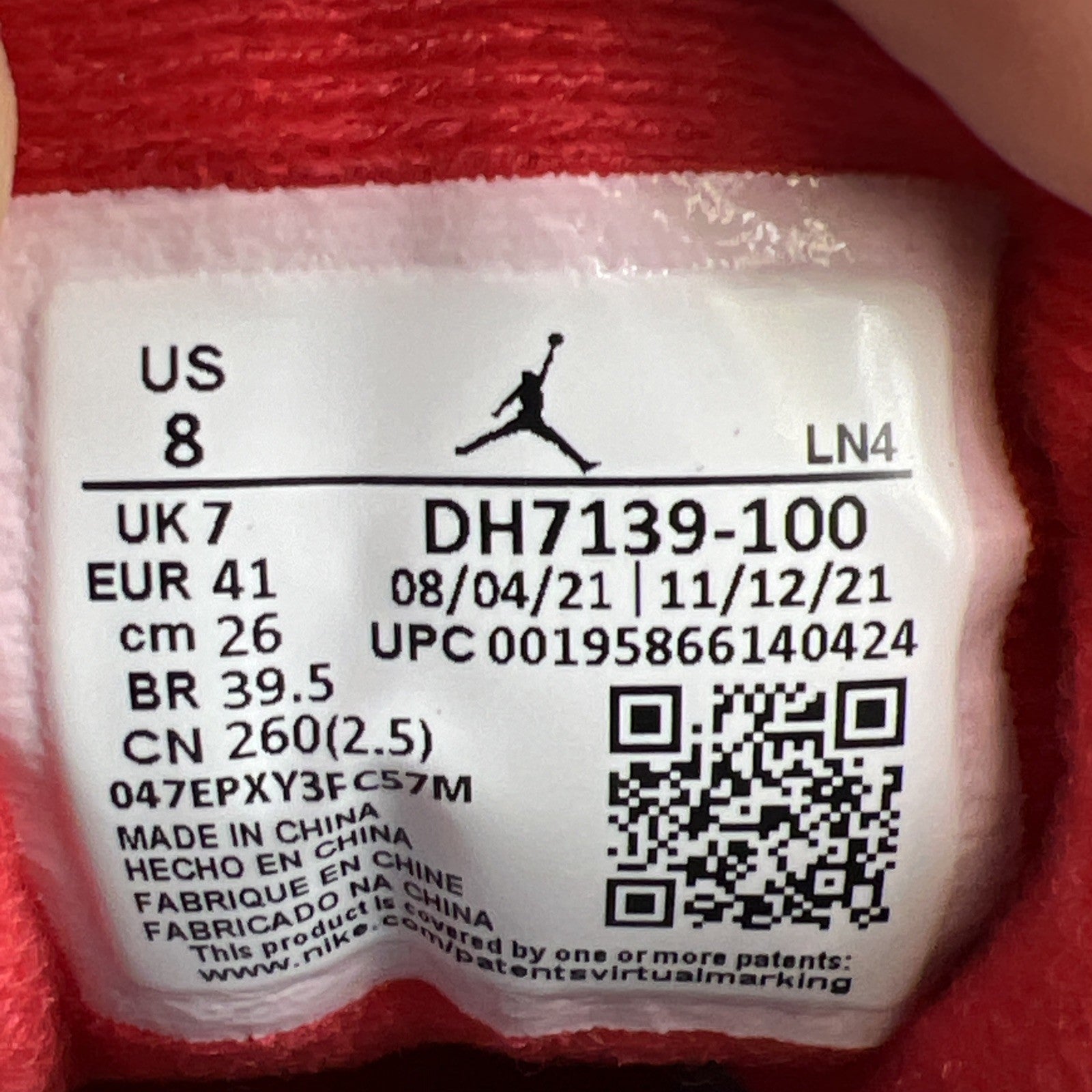 Size 8 - Air Jordan 3 Muslin (DH7139-100)