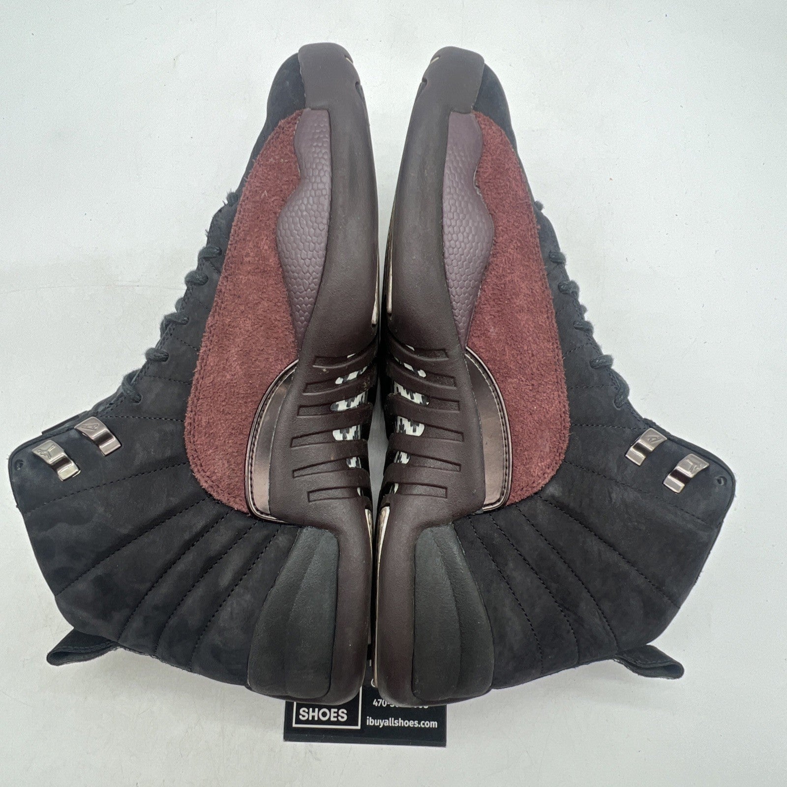 Size 13 - Air Jordan 12 Retro SP x A Ma Maniere Mid Black W (DV6989-001)