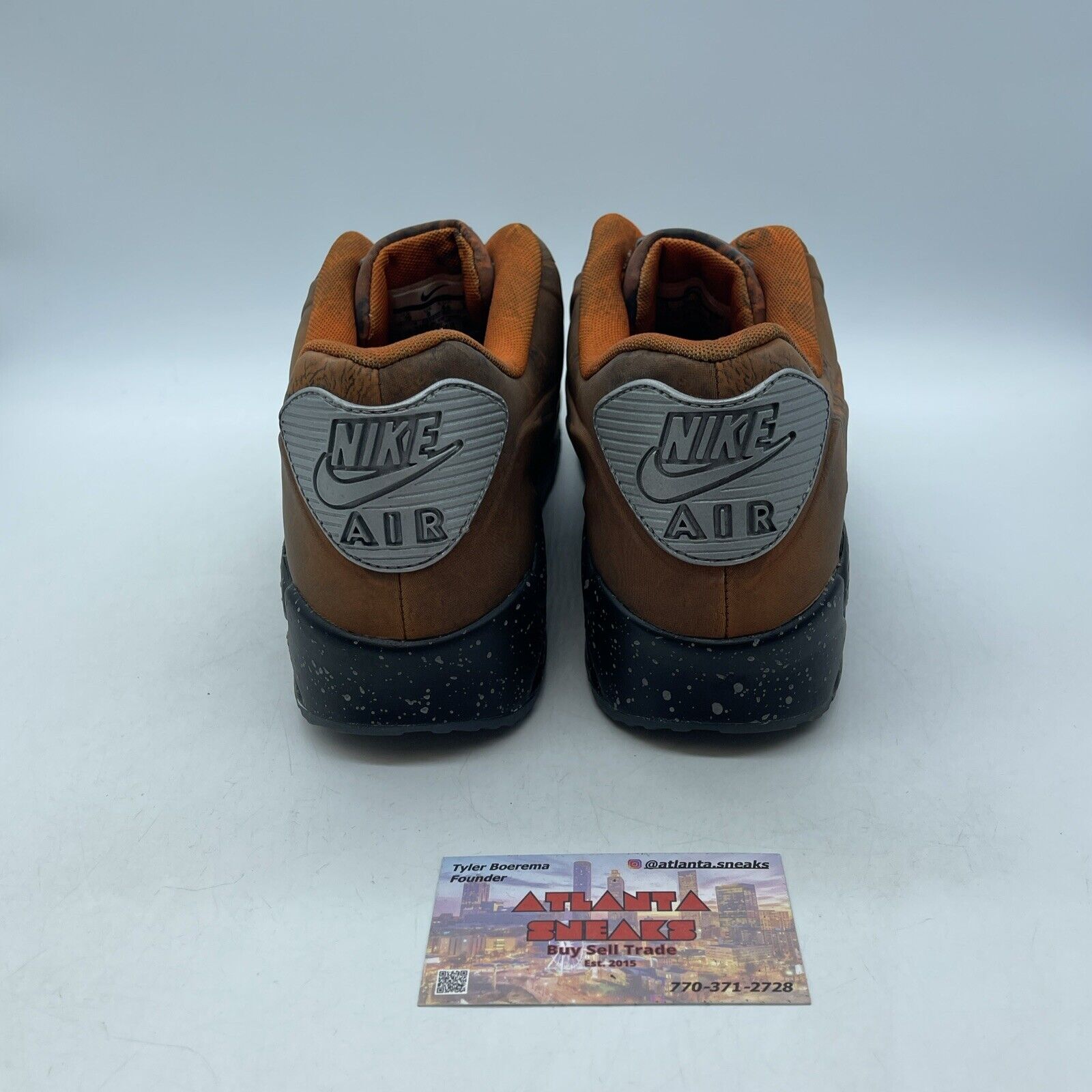 Size 10 - Nike Air Max 90 QS Mars Landing Brown Leather Leather (CD0920-600)