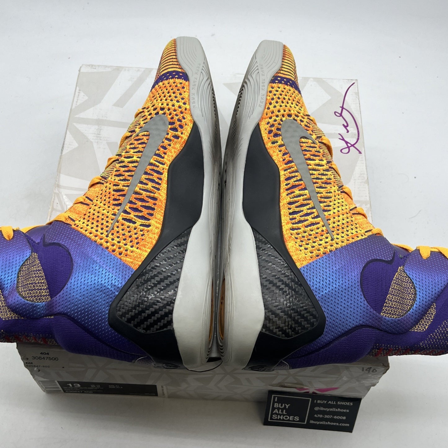 Size 13 - Nike Kobe 9 Elite Team Showtime (630847-500)
