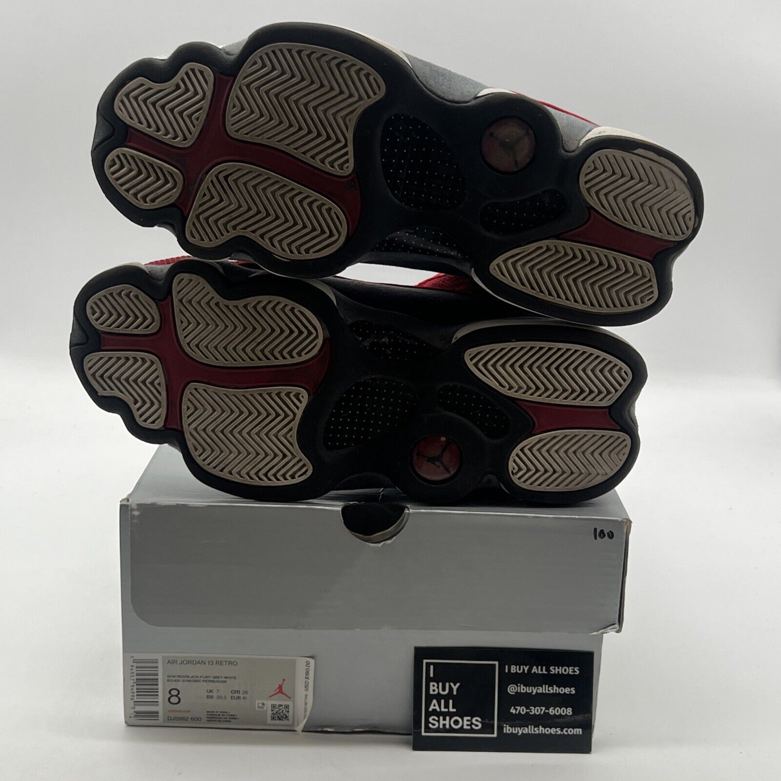 Size 8 - Air Jordan 13 Red/White - (DJ5982600)
