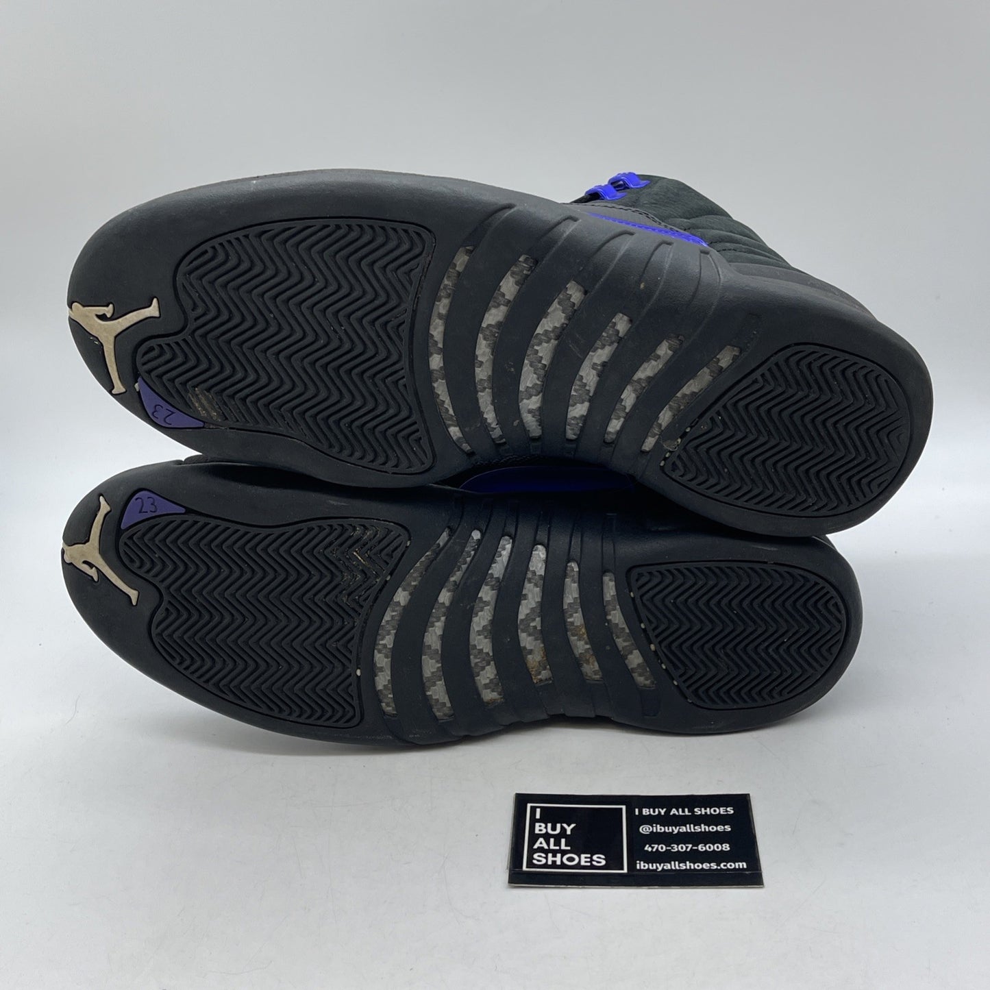 Size 11.5 - Air Jordan 12 Retro Dark Concord Black Suede Leather (CT8013-005)
