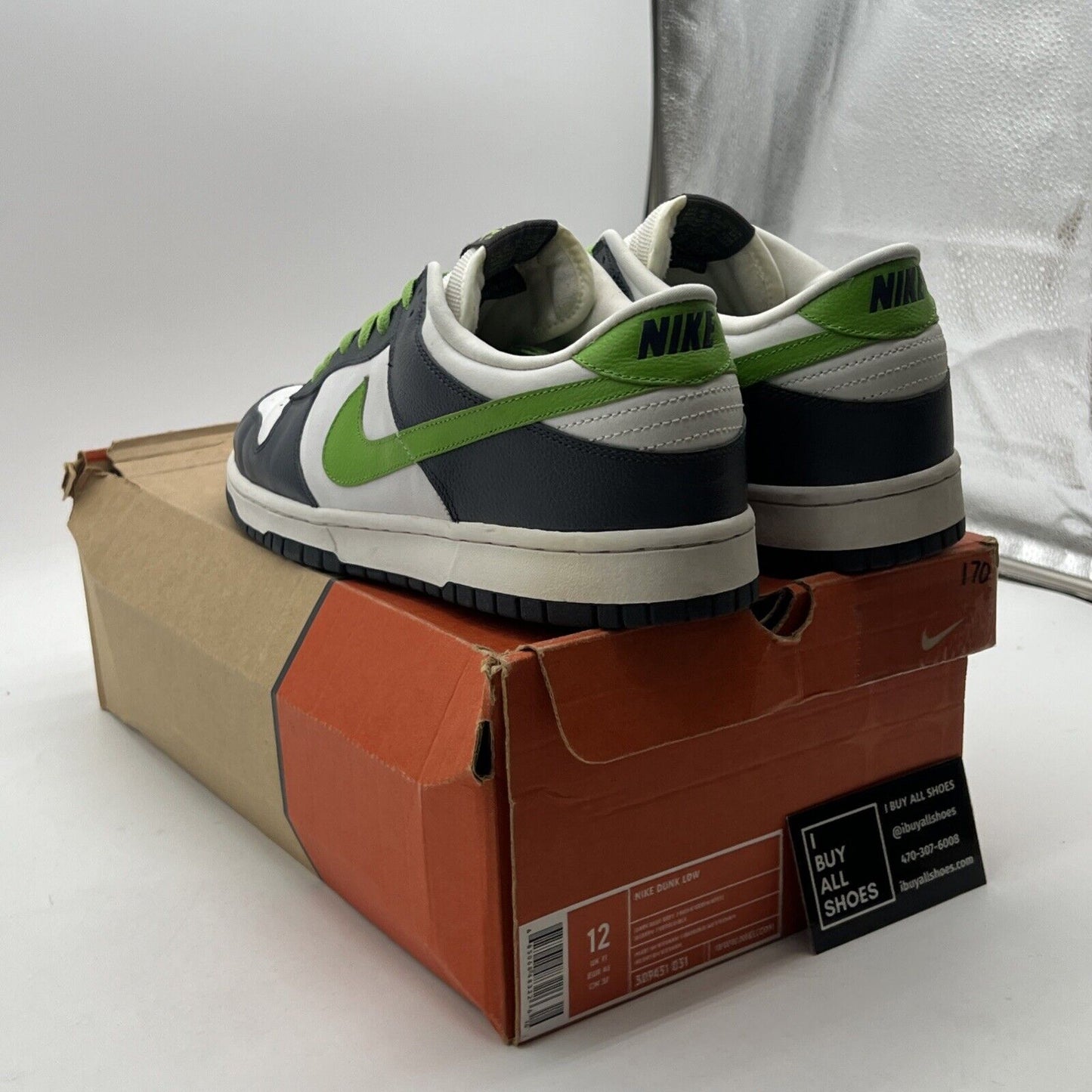 Size 12 - Nike Dunk Low Blue - (309431-031)