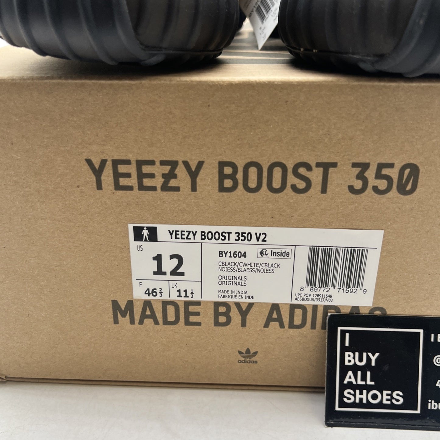 Size 12 - adidas Yeezy Boost 350 V2 Low Oreo (BY1604)