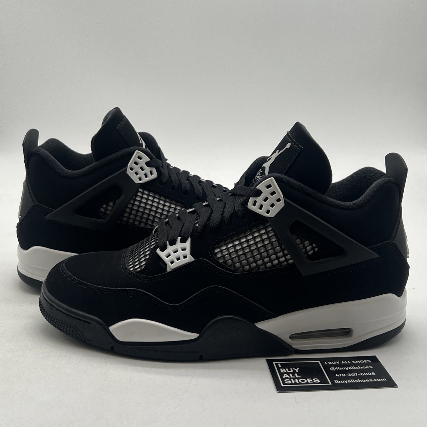 Size 12 - Air Jordan 4 Retro White Thunder (FQ8138-001)