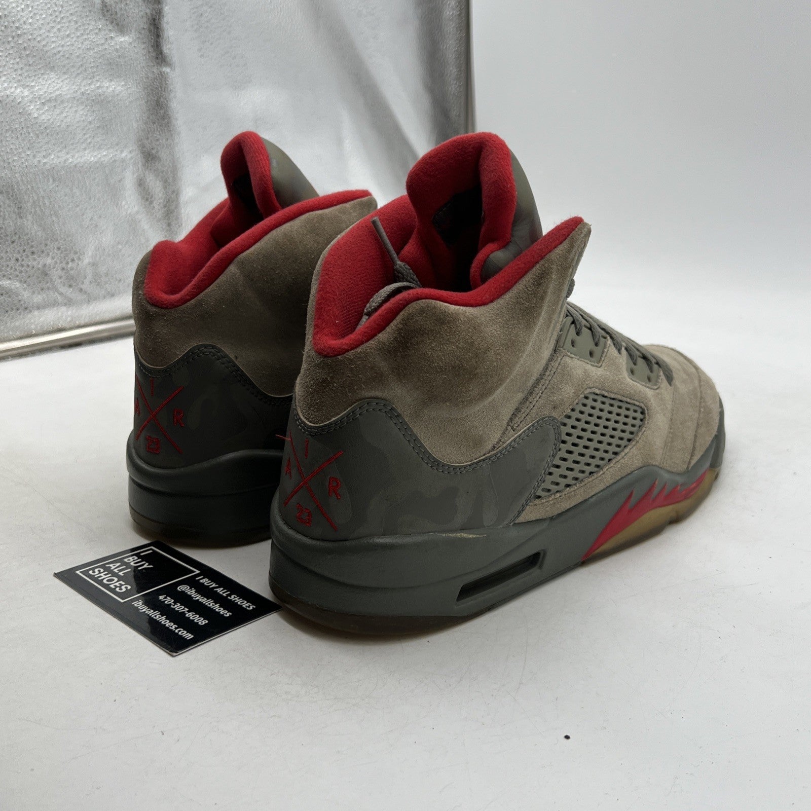 Size 10 - Air Jordan 5 Retro Camo (136027-051)