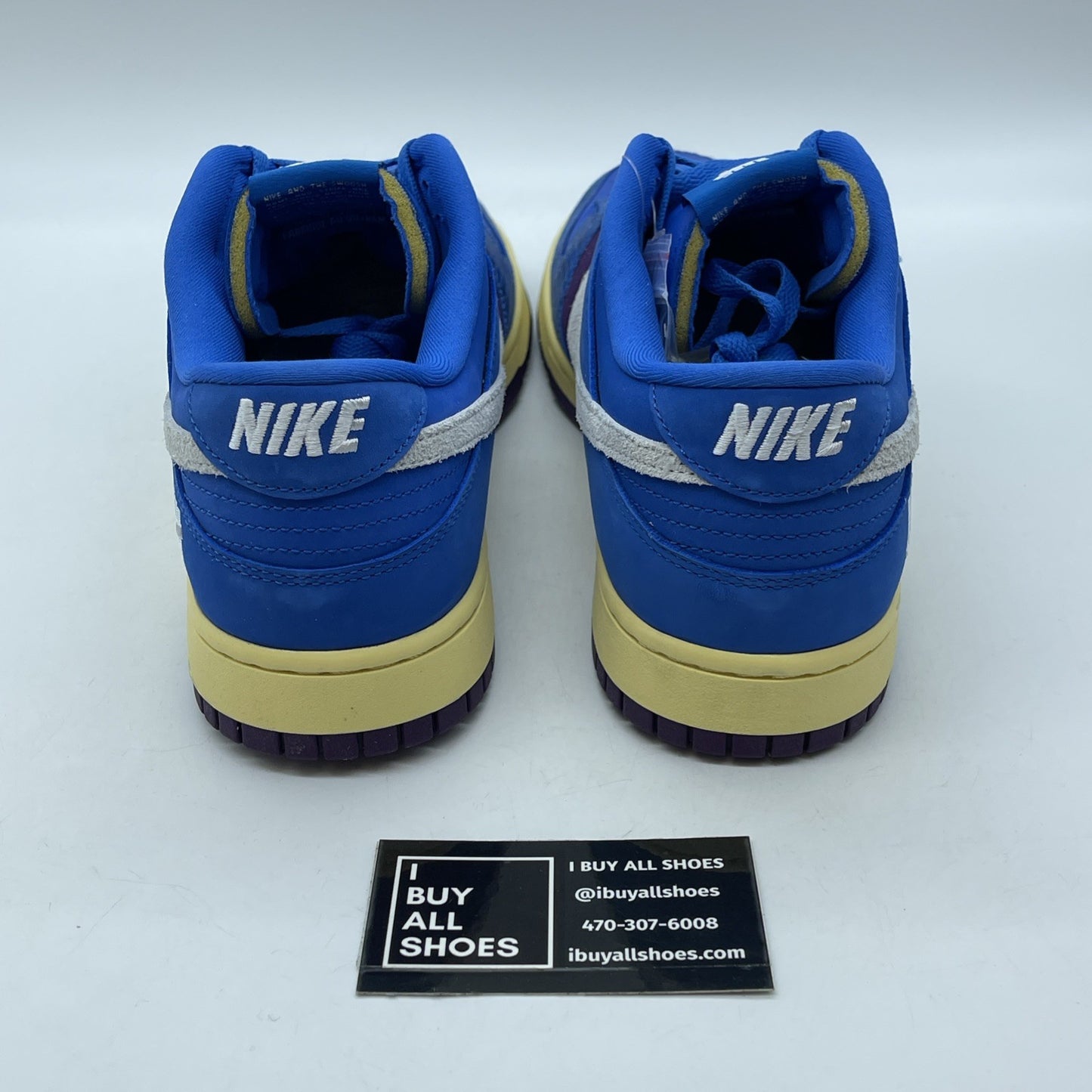 Size 12 - Nike Undefeated x Dunk SP Low 5 On It Blue Purple (DH6508-400)