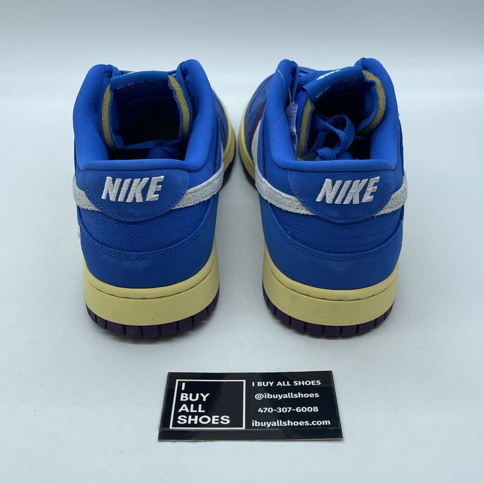 Size 12 - Nike Undefeated x Dunk SP Low 5 On It Blue Purple (DH6508-400)